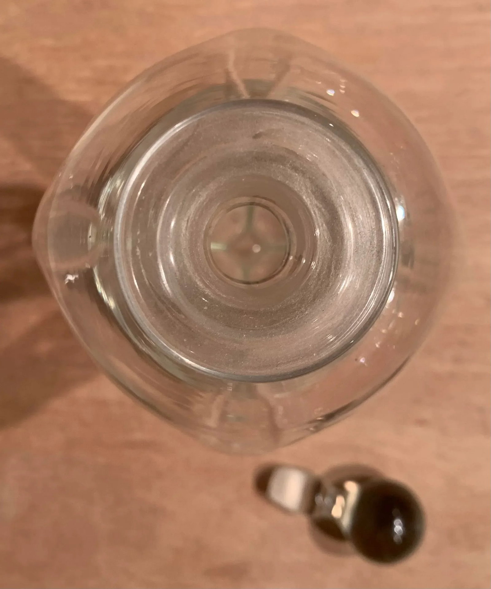 Vintage Mid Century Glass Decanter - 5