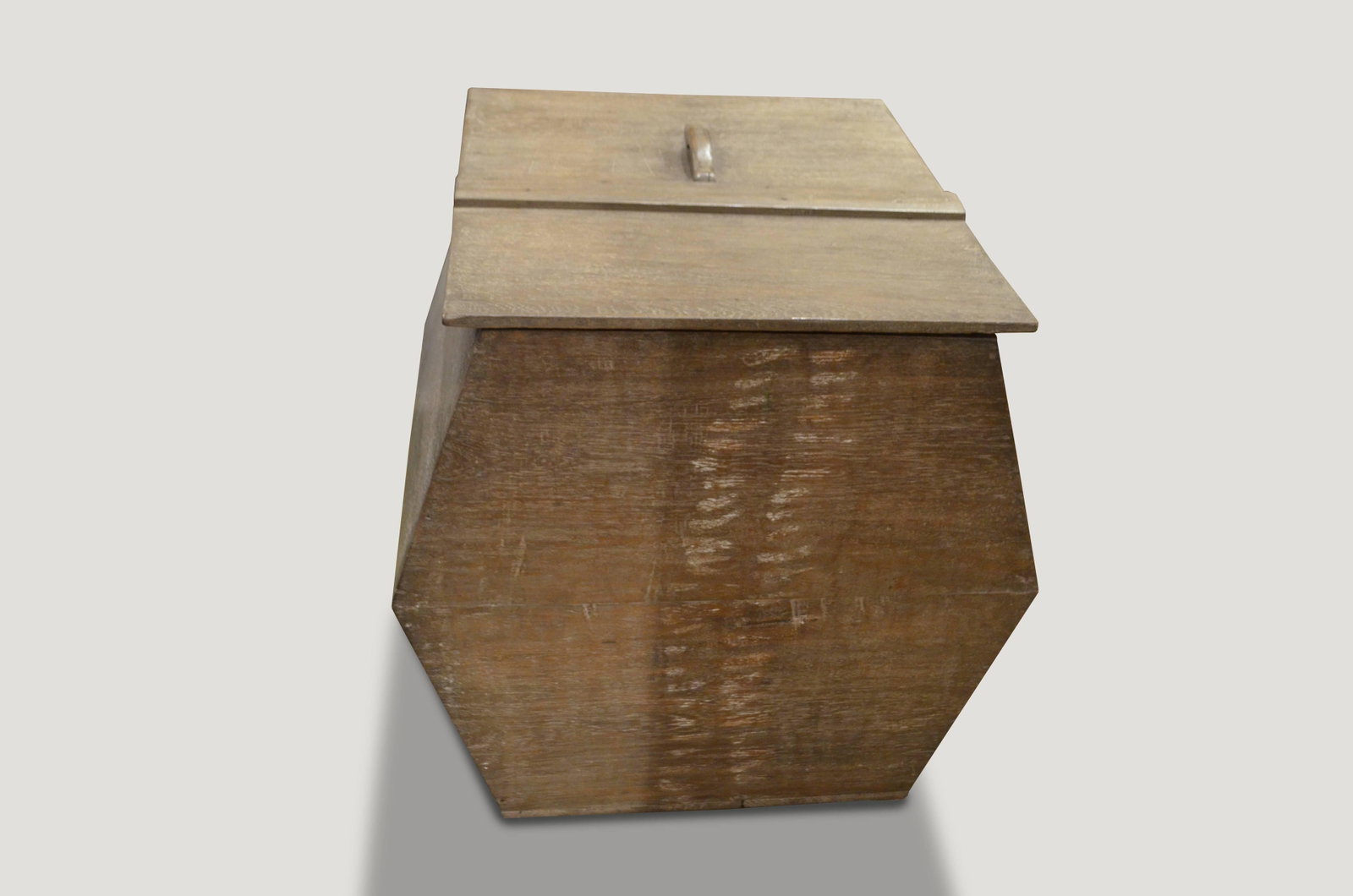 Andrianna Shamaris Wabi-Sabi Teak Wood Container - 3