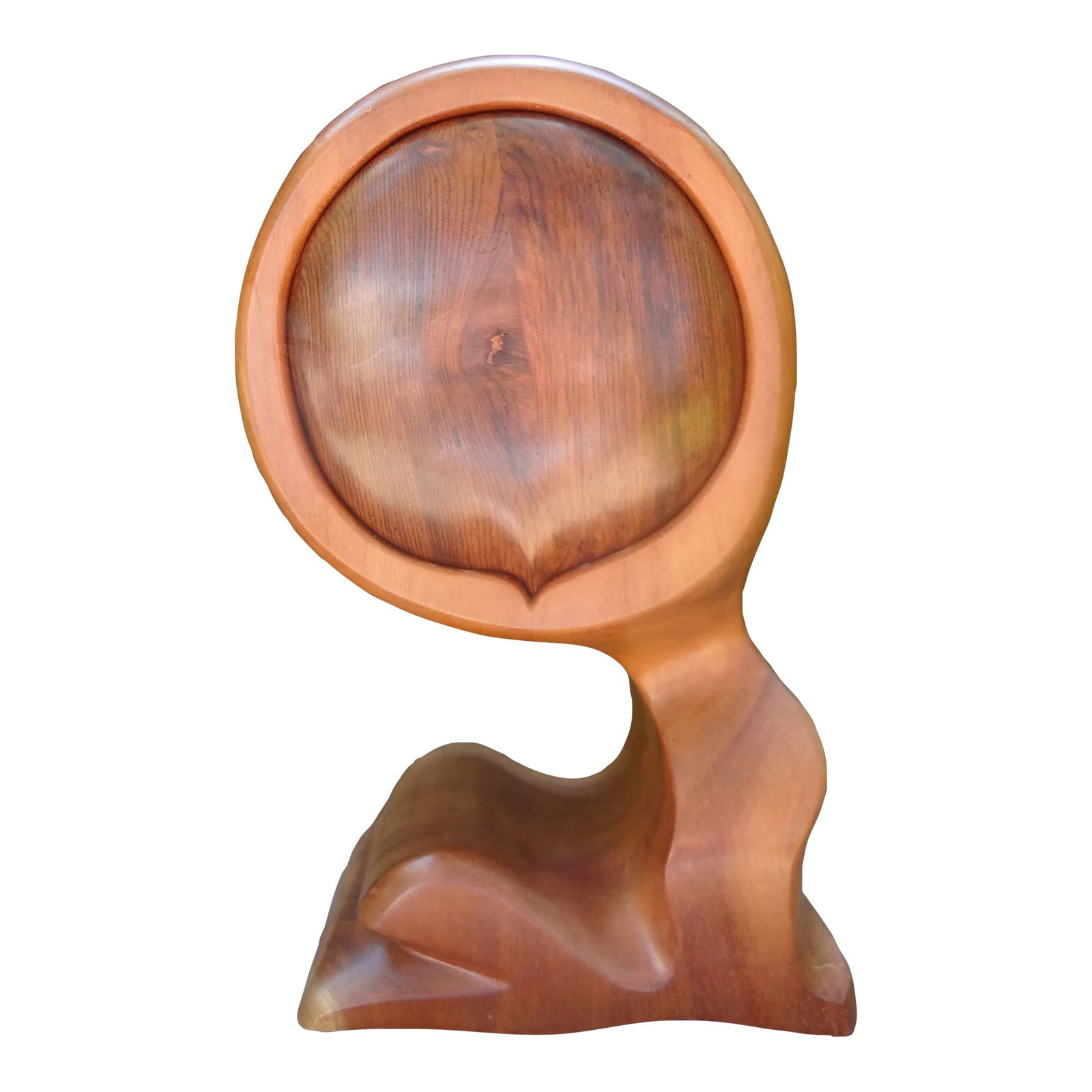 Mid 20th Century Surrealist Style Carved Wood Decorative Box: Surrealist Style Carved Wood Decorative Box. This lovely decorative box is hand carved and quite interesting. Great coffee table or bookcase accessory! Condition: Alterations: Original Condition Unalt
