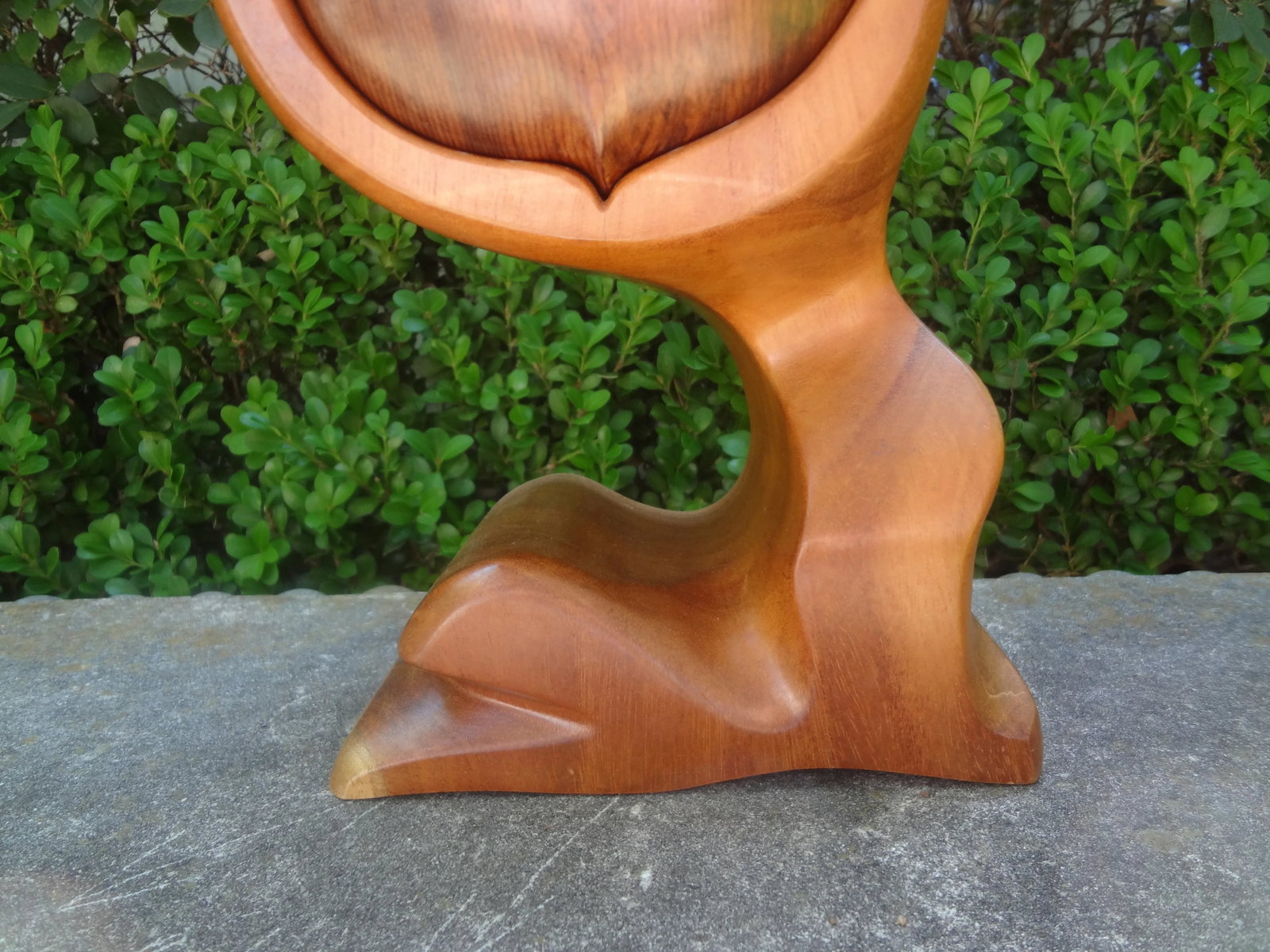 Mid 20th Century Surrealist Style Carved Wood Decorative Box - 4
