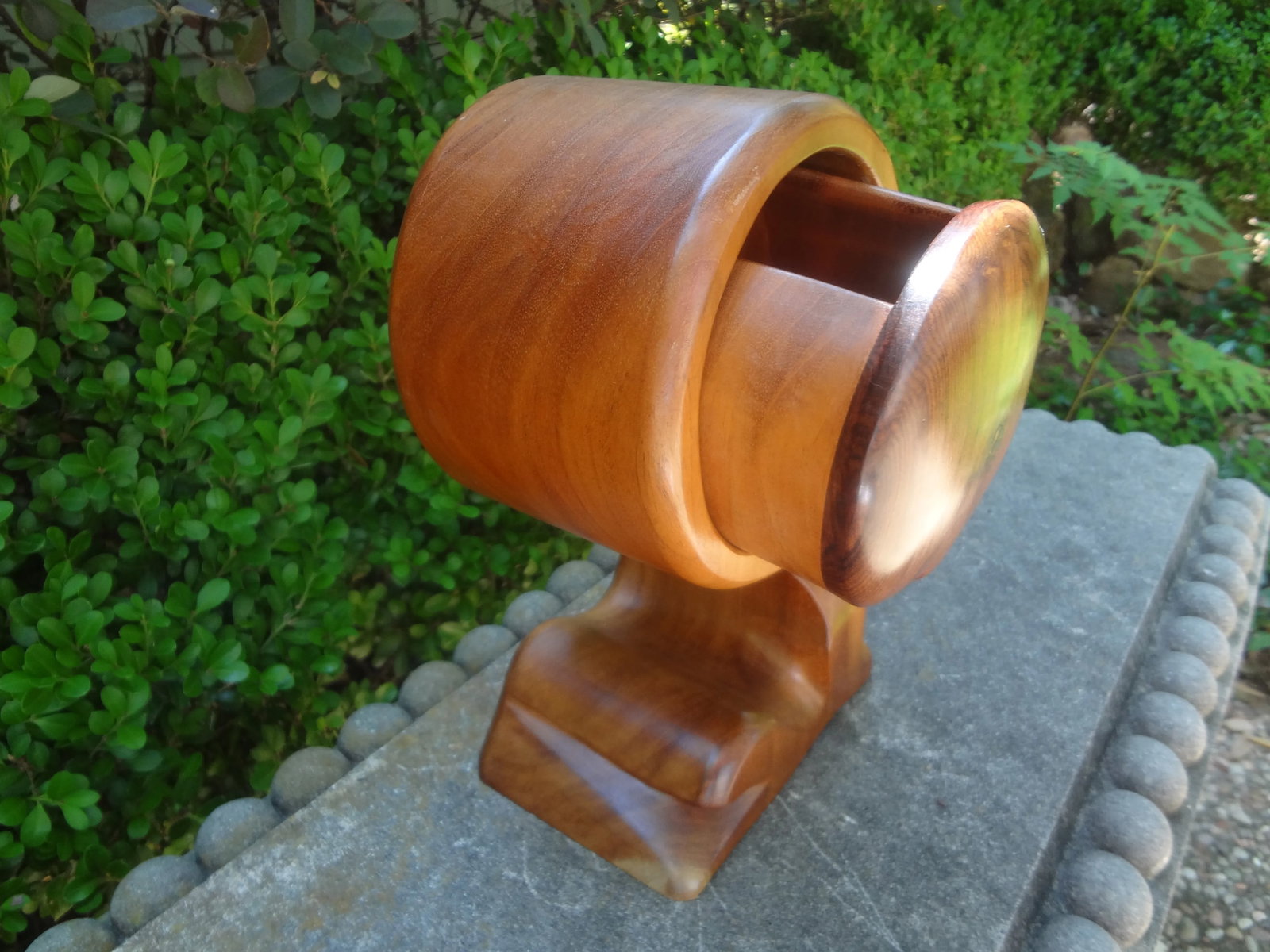 Mid 20th Century Surrealist Style Carved Wood Decorative Box - 7