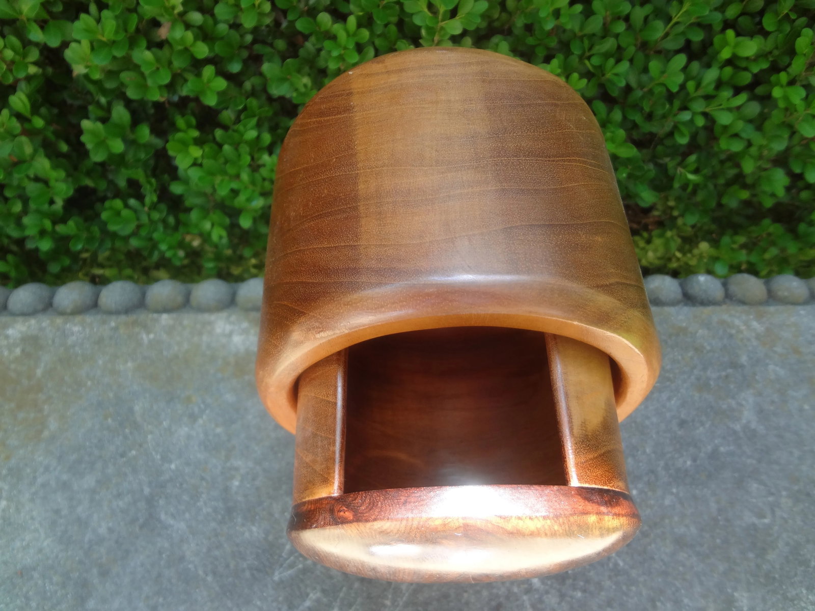 Mid 20th Century Surrealist Style Carved Wood Decorative Box - 8