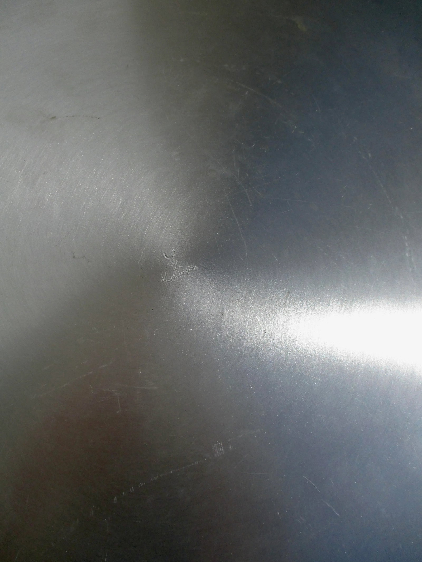 Mid-Century Aluminum Serving Tray Circa 1950s' - 8
