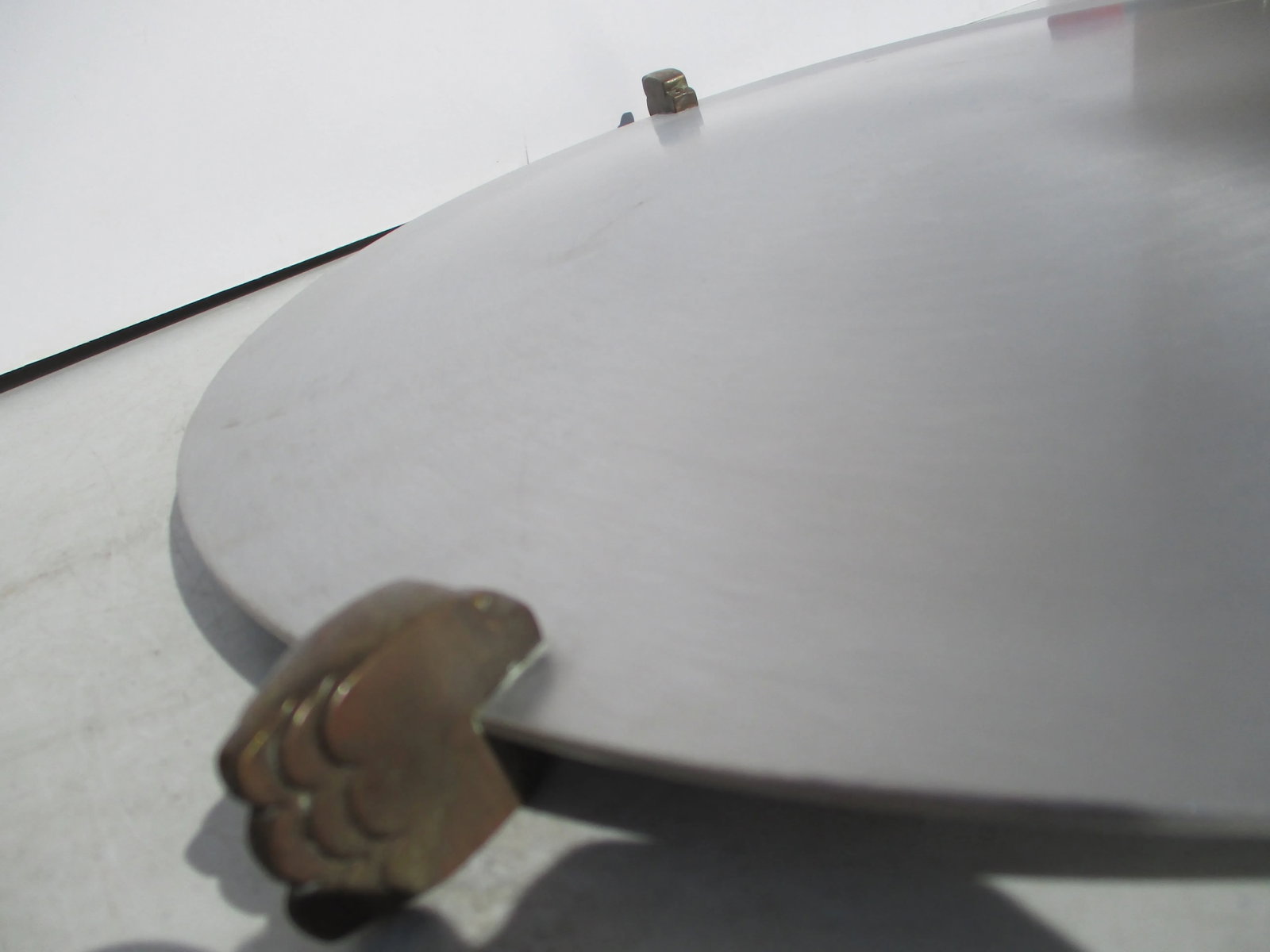 Mid-Century Aluminum Serving Tray Circa 1950s' - 9