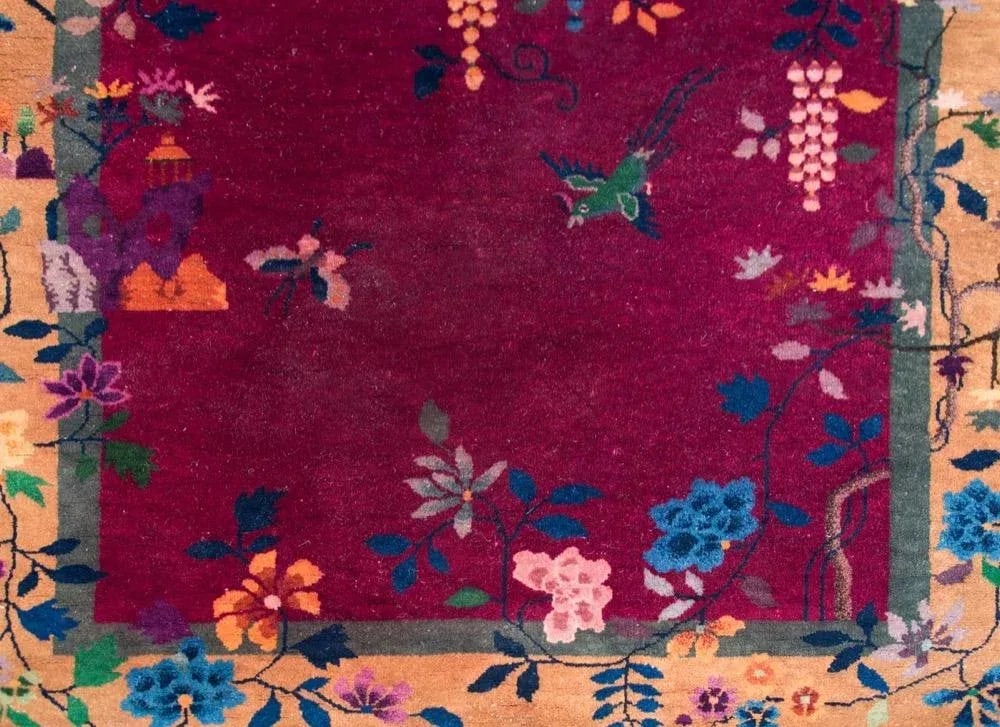 Early 20th Century Chinese Art Deco Rug - 11