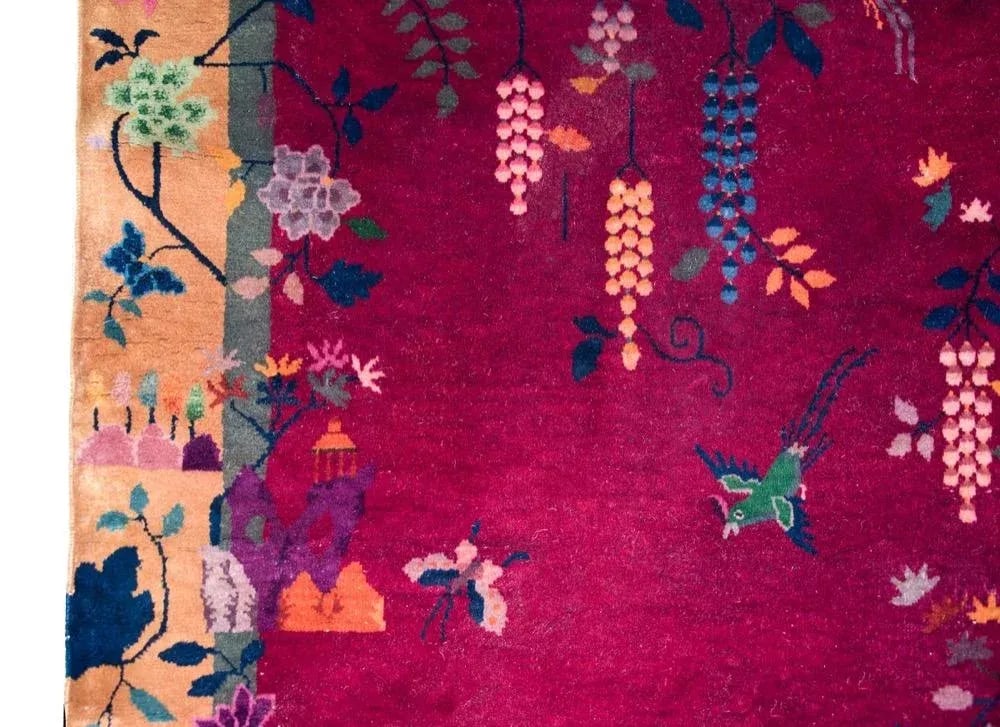 Early 20th Century Chinese Art Deco Rug - 7