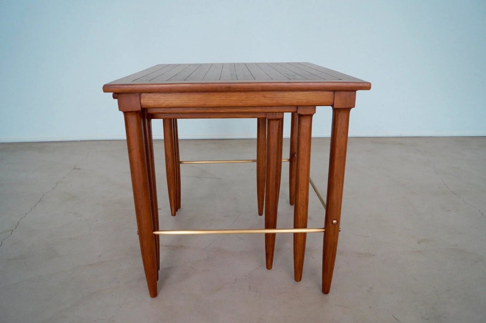 1950s Mid-Century Modern Tomlinson Nesting Tables - Set of 3 - 8