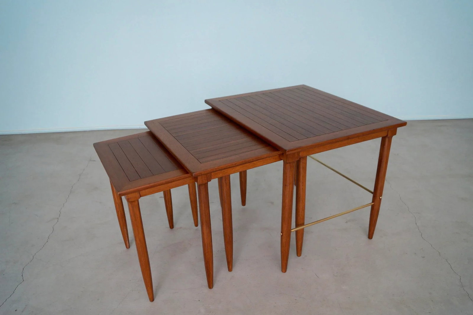 1950s Mid-Century Modern Tomlinson Nesting Tables - Set of 3 - 9