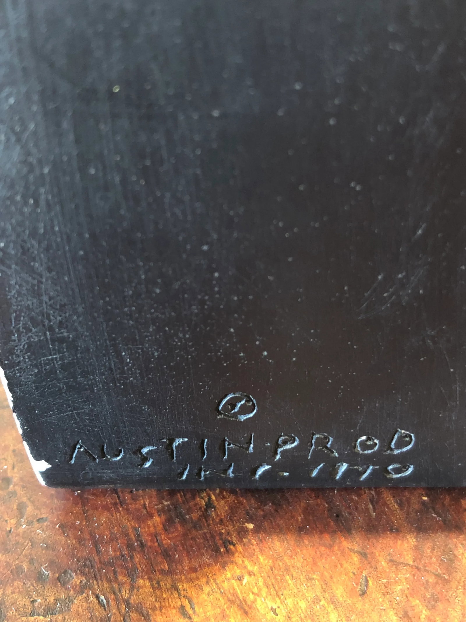 Striking Female Bust of Saint or Princess on Black Cube - 10