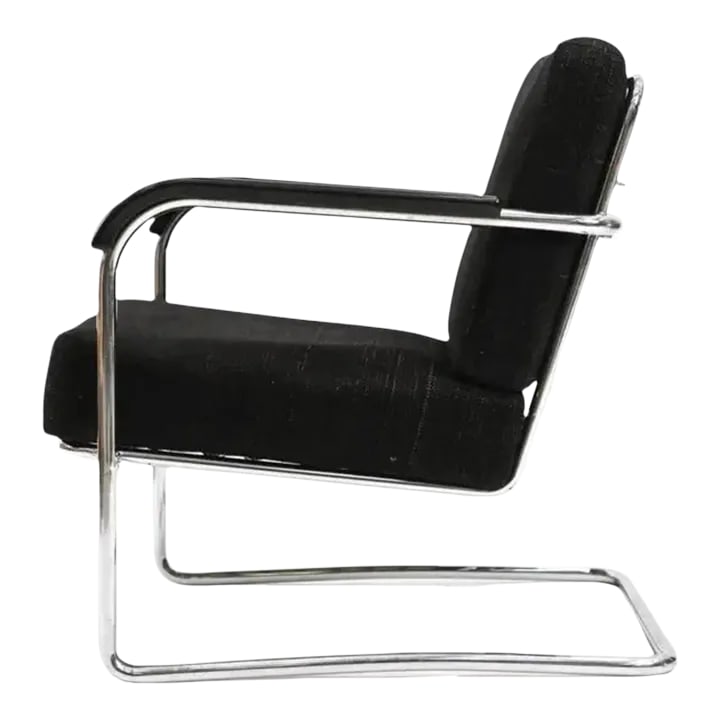 Werner Max Moser Embru Wohnbedarf Wb21 Reclining Lounge Chair Switzerland 1935 (1 of 6)