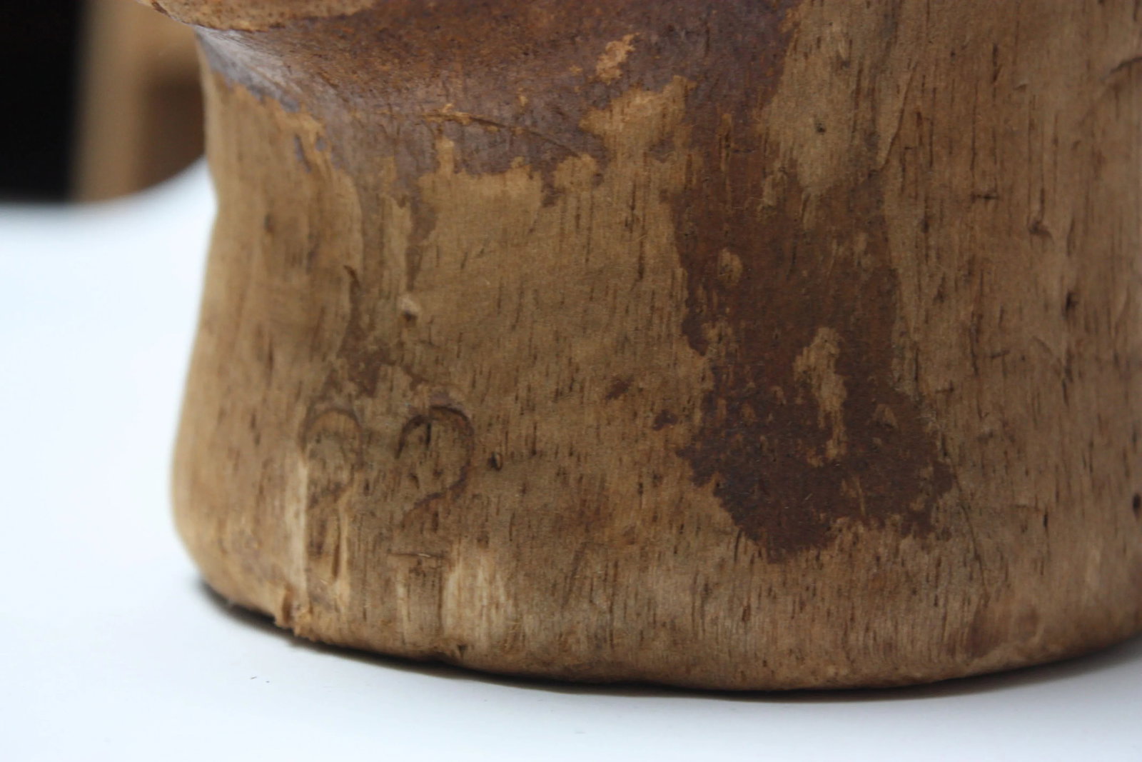 1930s Primitive Cork Mannequin Display Head - 10