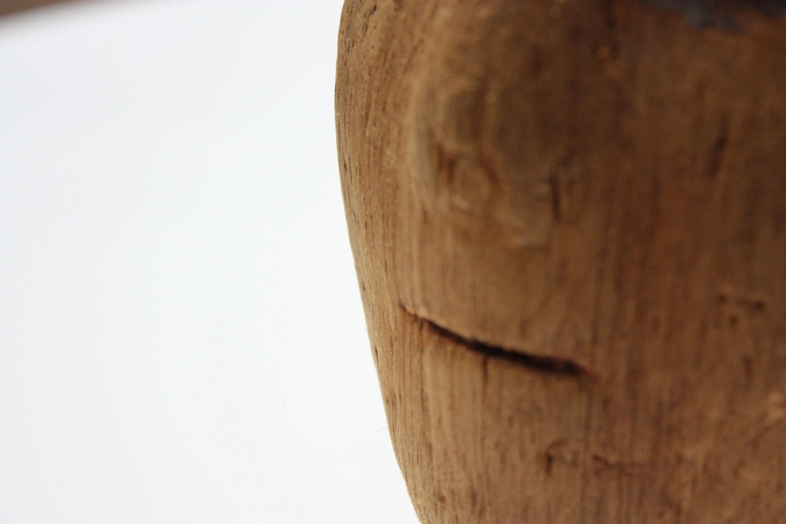 1930s Primitive Cork Mannequin Display Head - 2
