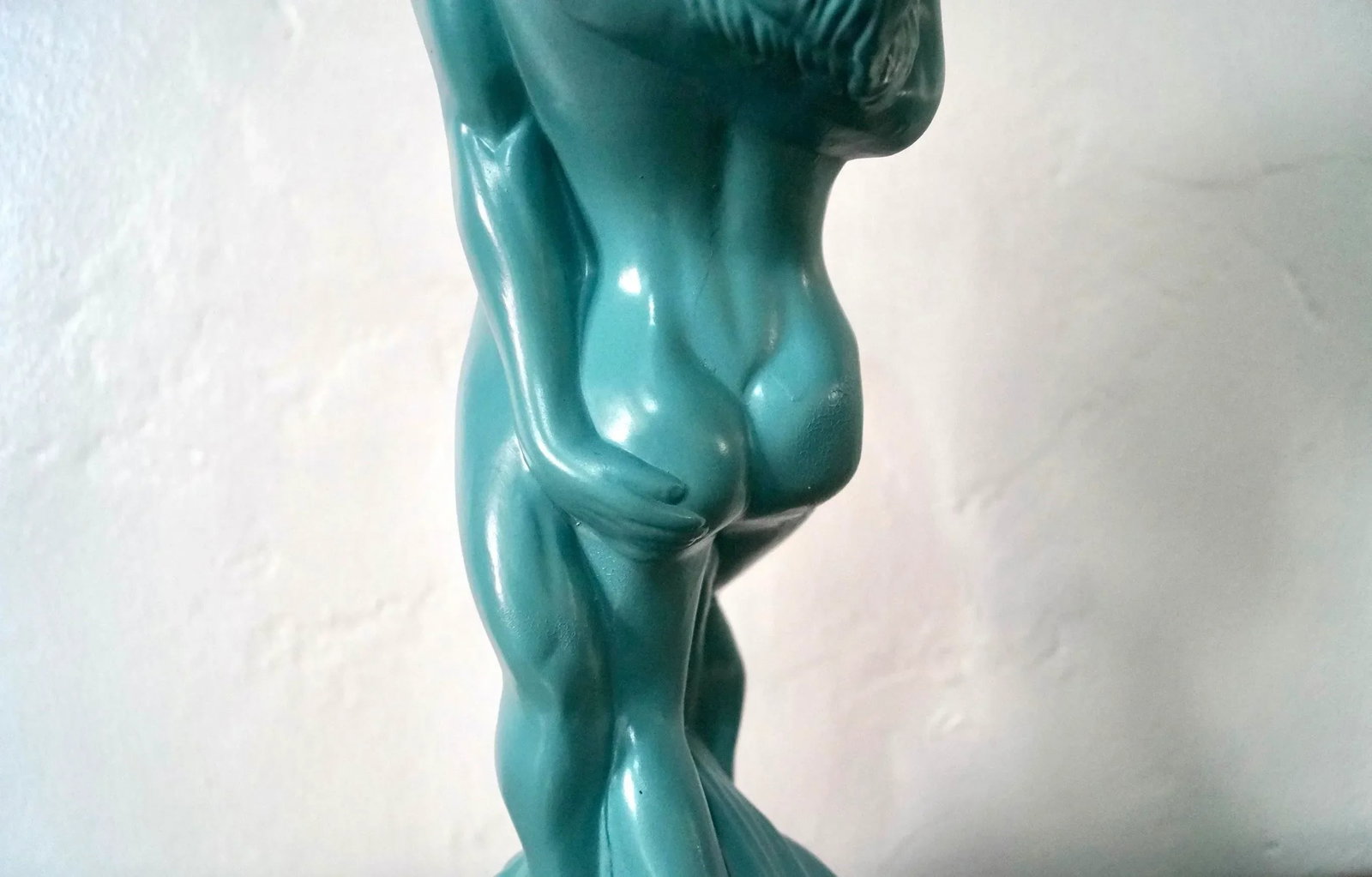1970's Art Deco Embrace Bell Ceramics Sculpture - 5