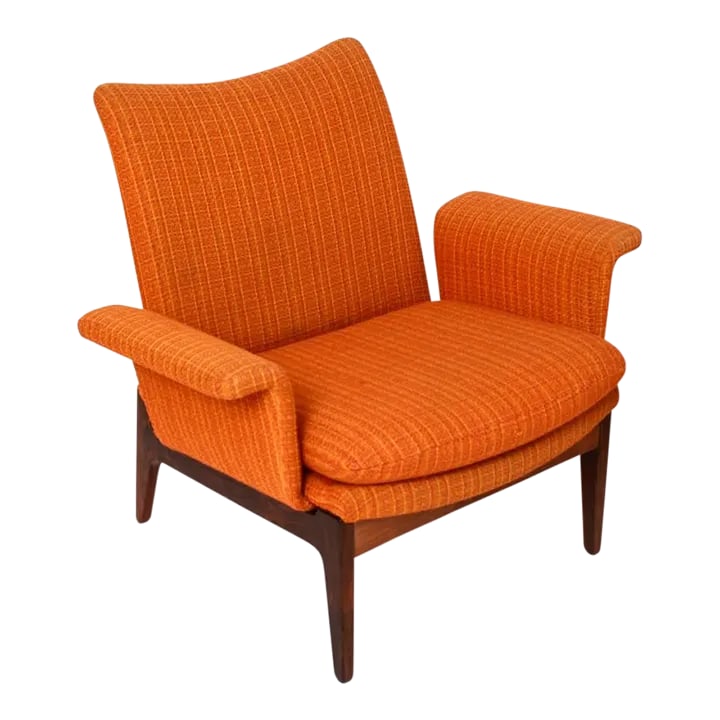 Finn Juhl Fd 112 Armchair Lounge, Rosewood, Cado, France & SÃ¸n, 1960s, Denmark: Finn Juhl FD 112 Armchair Lounge, Rosewood, Cado, France & SÃ¸n, 1960s, Denmark. Arms are removable. You can use as armless lounge as well. (See final photos). Gorgeous rosewood base. maker'