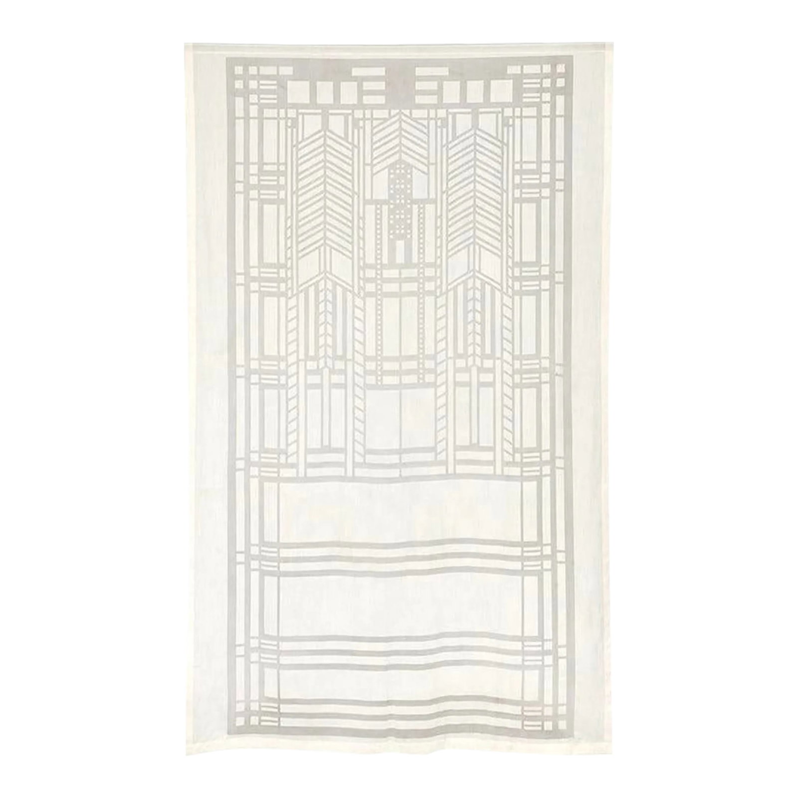Frank Lloyd Wright Schumacher Sheer Textile Panel Tapestry, 1955 (1 of 5)