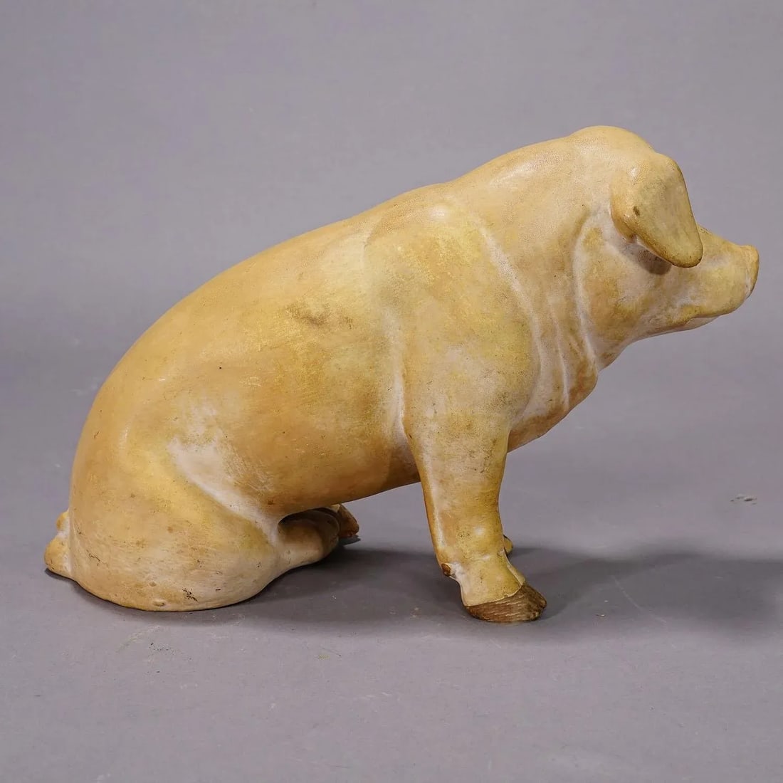1950s German Butchery Pig Window Decoration - 5
