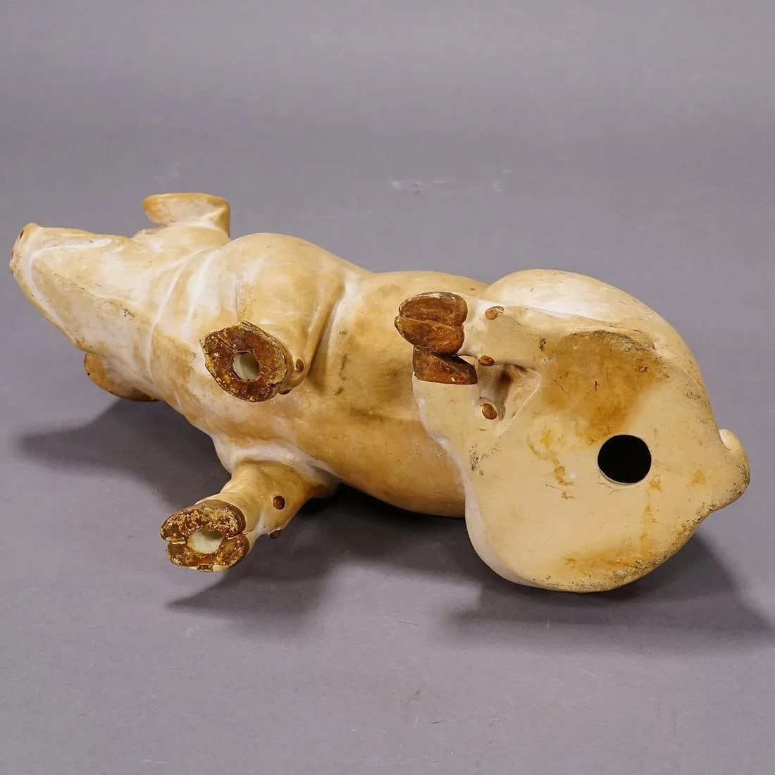 1950s German Butchery Pig Window Decoration - 6