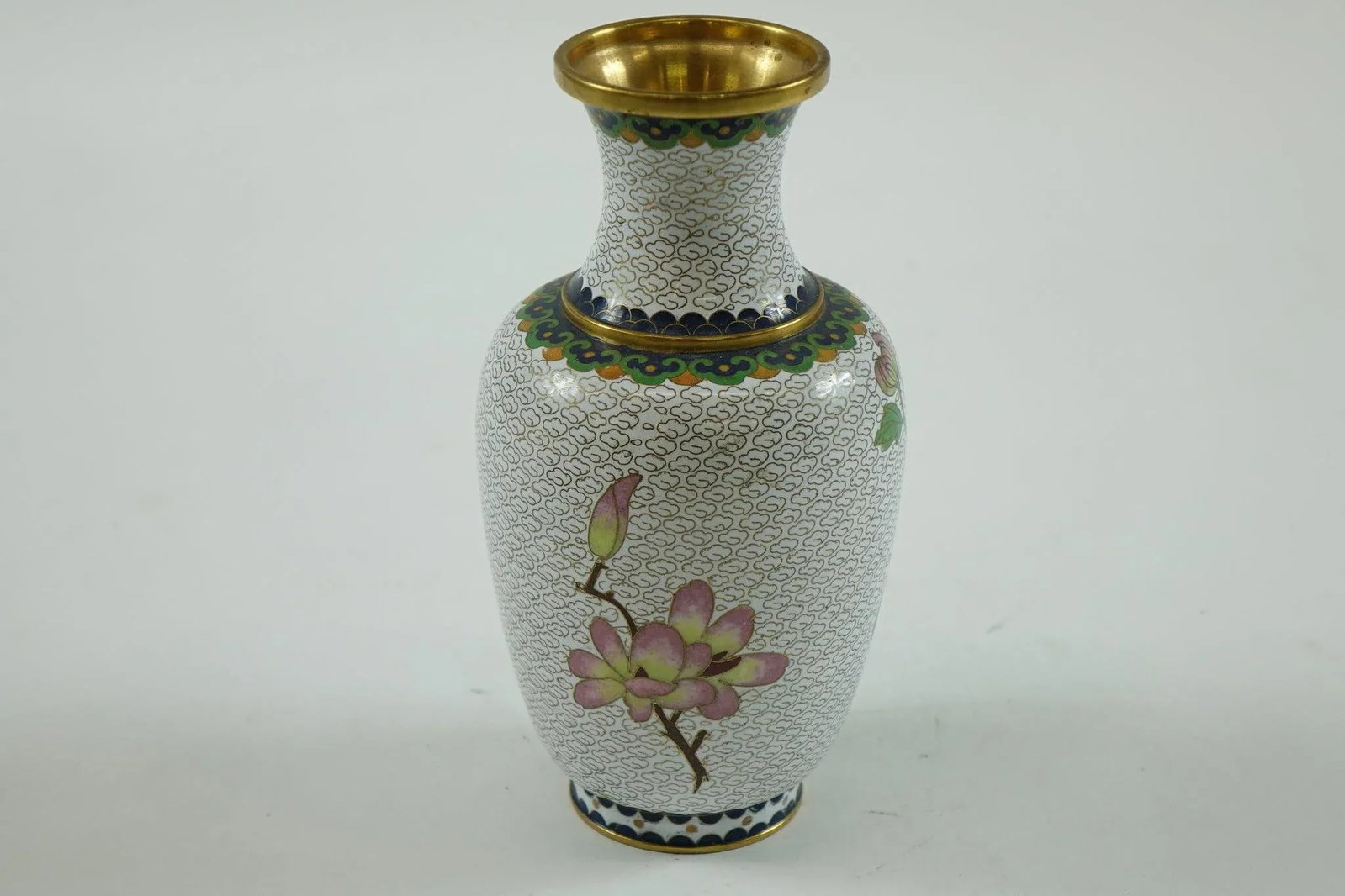 Early 20th Century Chinese Cloisonne Vase - 3