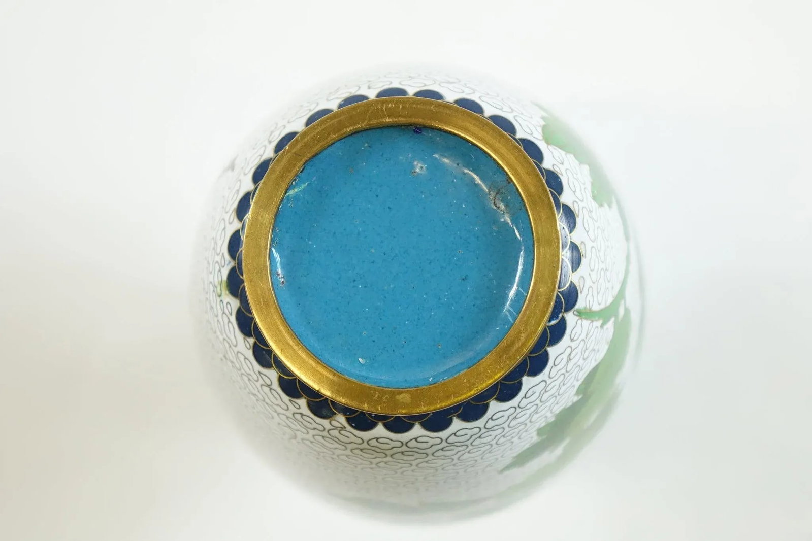 Early 20th Century Chinese Cloisonne Vase - 4