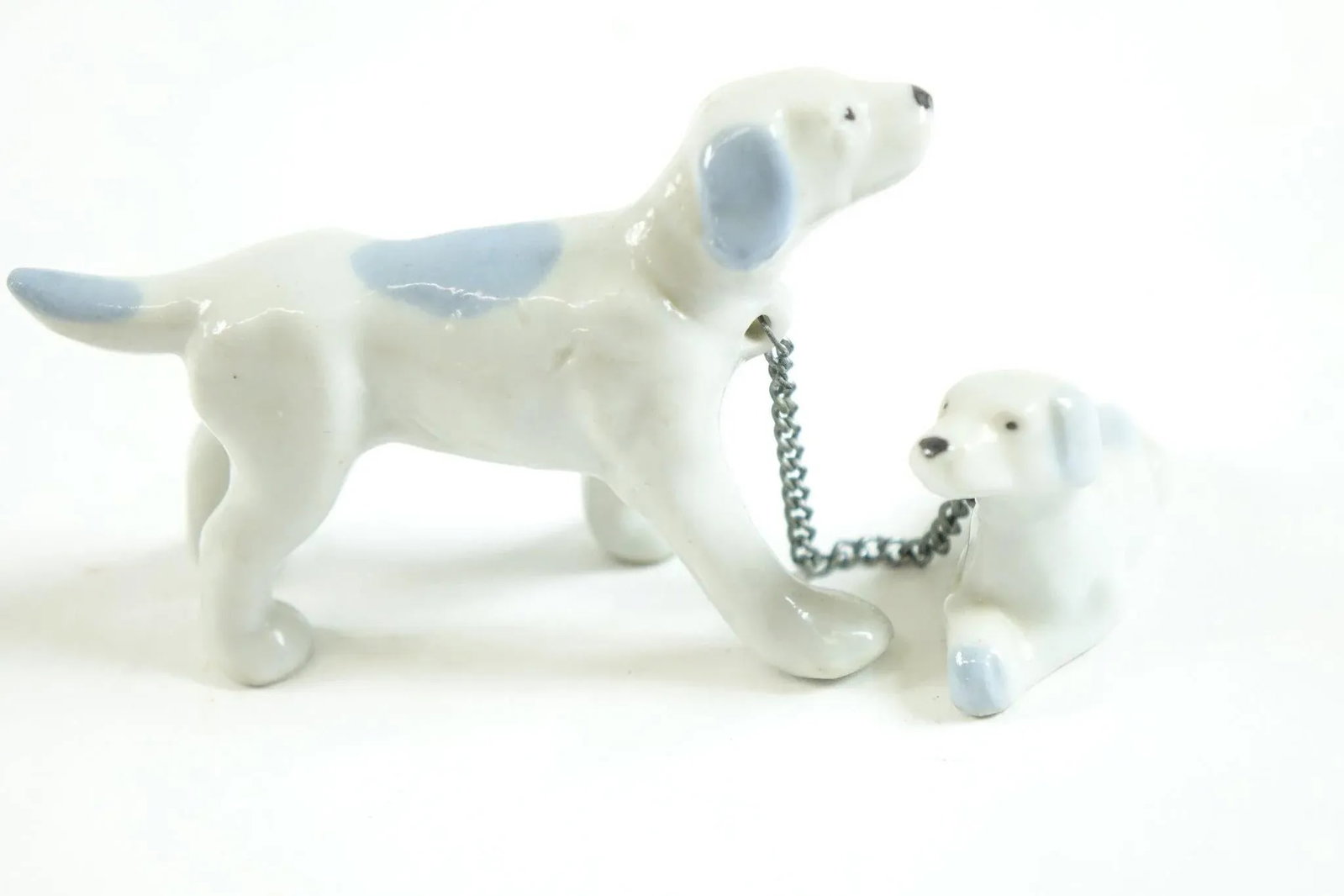 Mid 20th Century Porcelain European Dogs Figurines - A Pair - 2