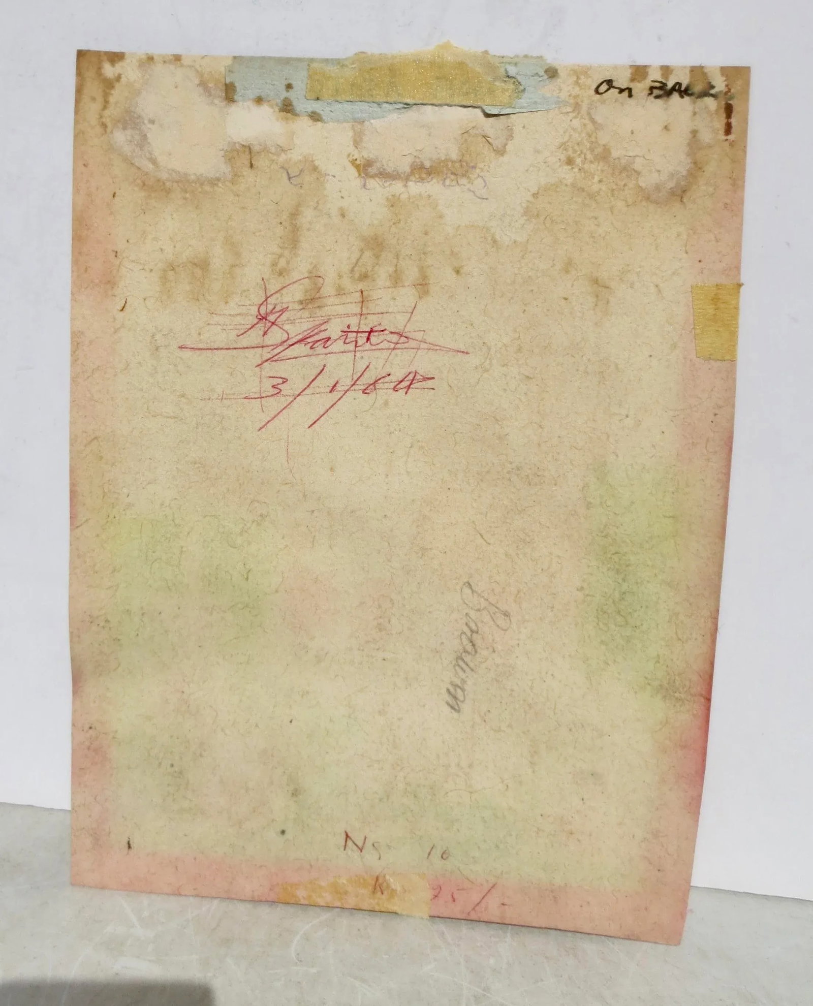 Pushtimarg Gauche Painting of Fokelore Date 1964 - 4