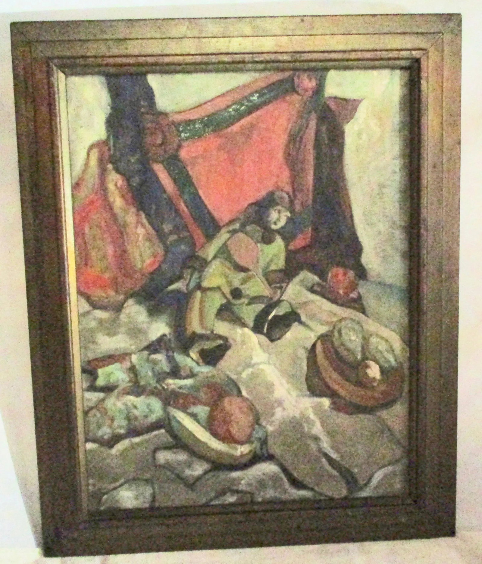 Frank Horowitz Still-Life With Doll Oil on Canvas Circa 1930's - 10