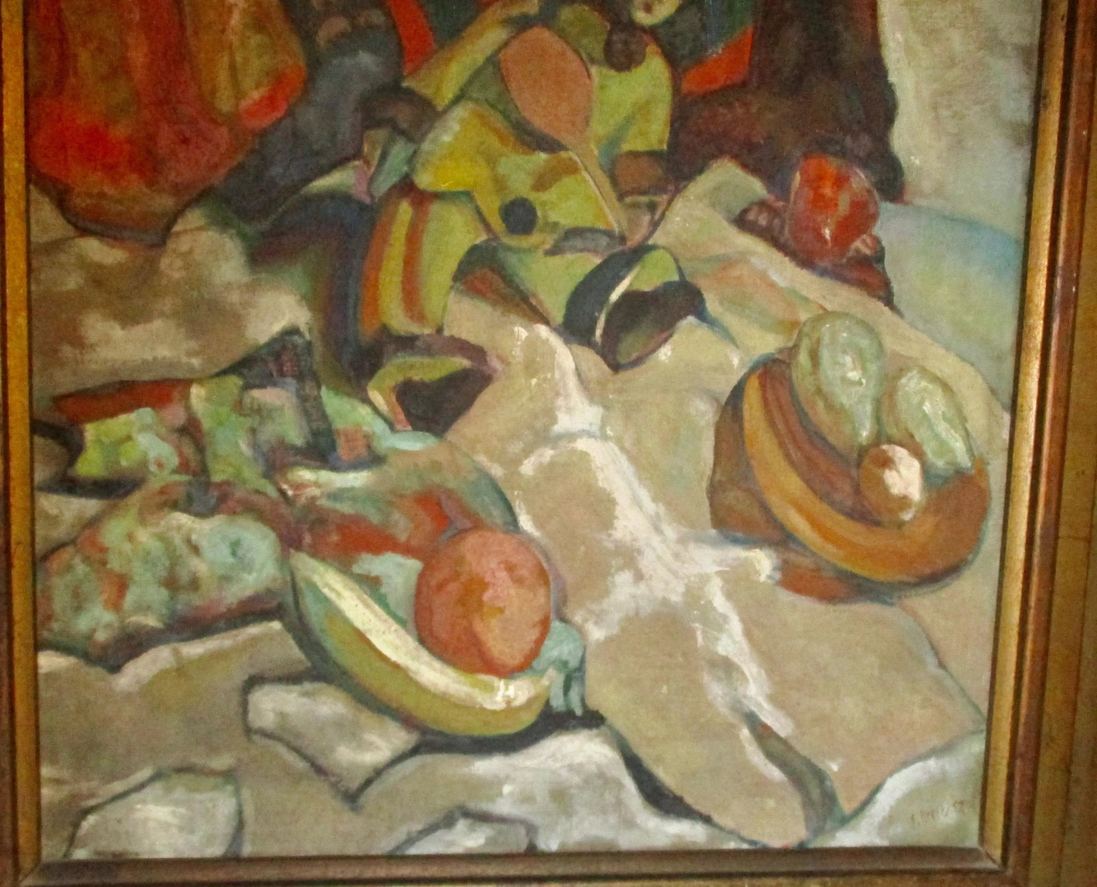 Frank Horowitz Still-Life With Doll Oil on Canvas Circa 1930's - 3