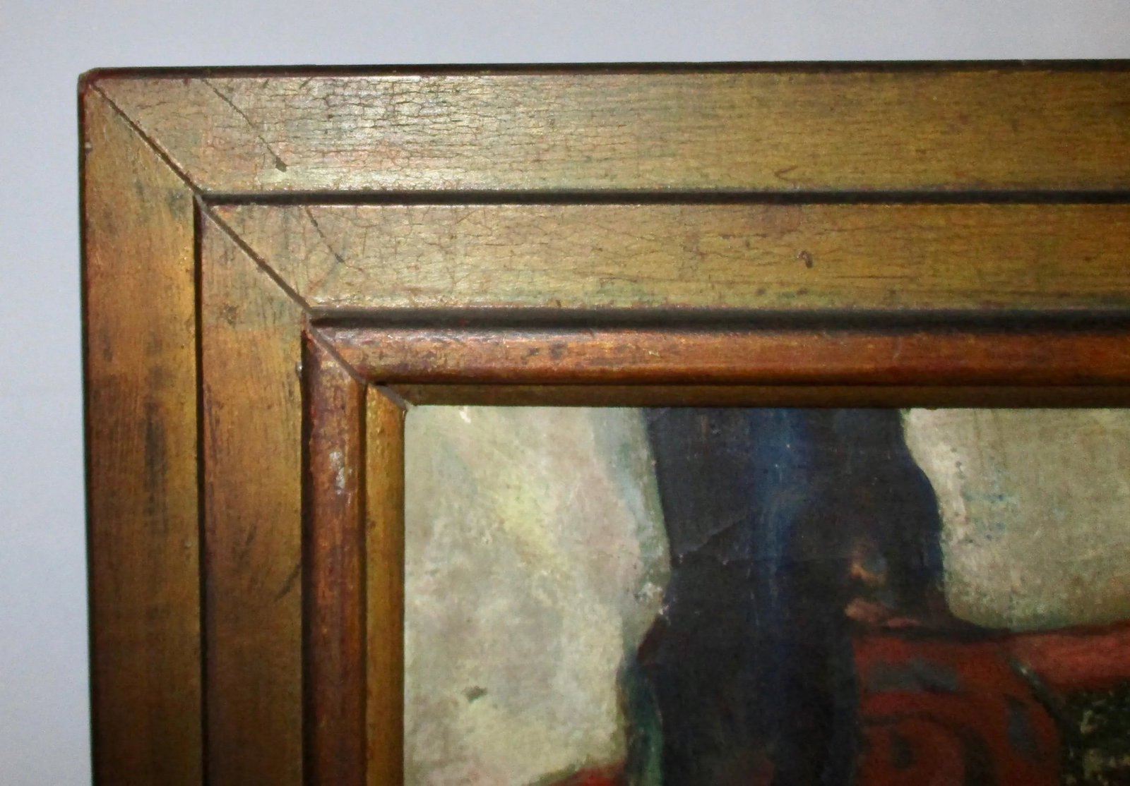 Frank Horowitz Still-Life With Doll Oil on Canvas Circa 1930's - 5