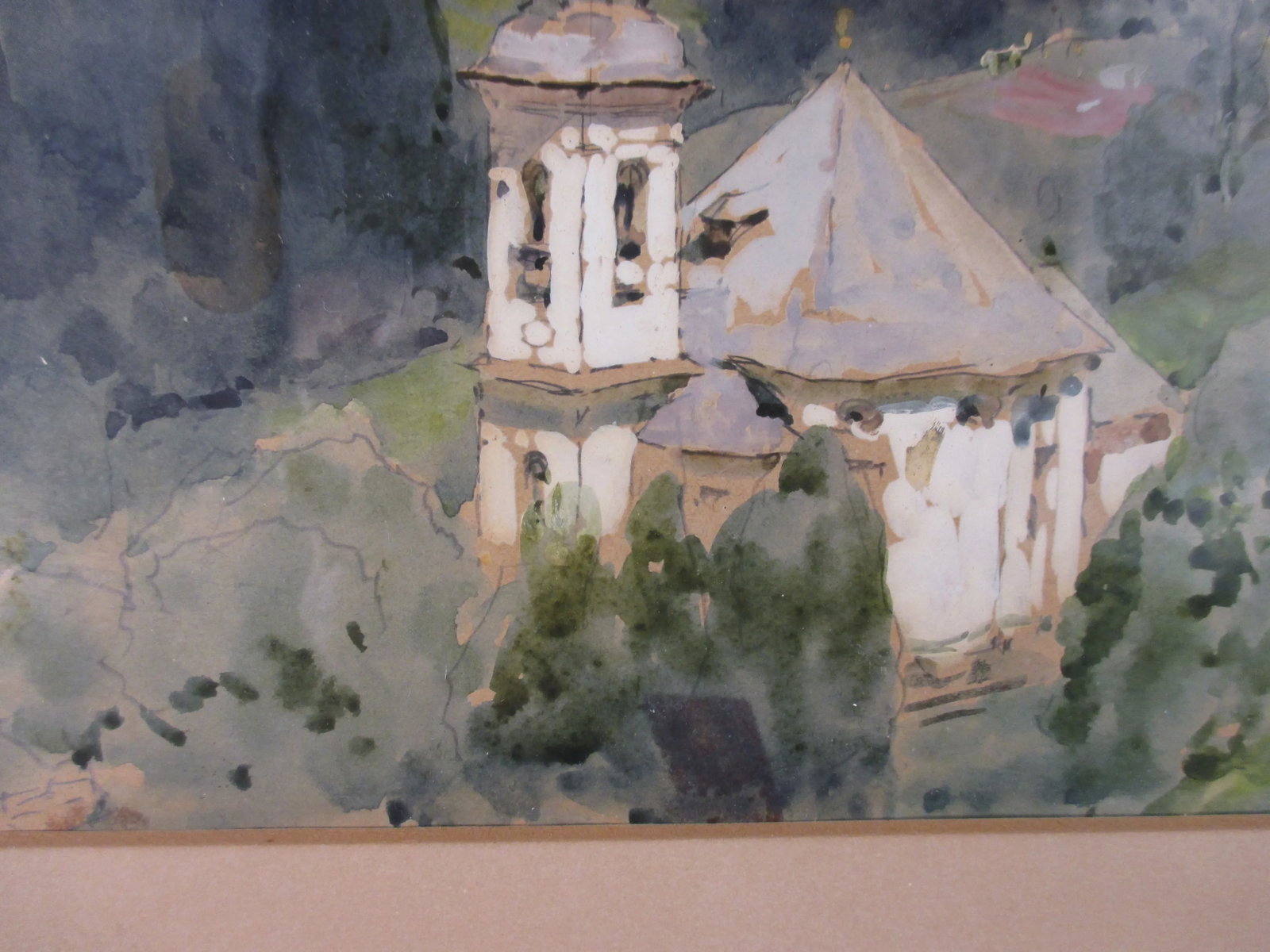 Watercolor of Maria Germ Circa Early 20th Century - 2