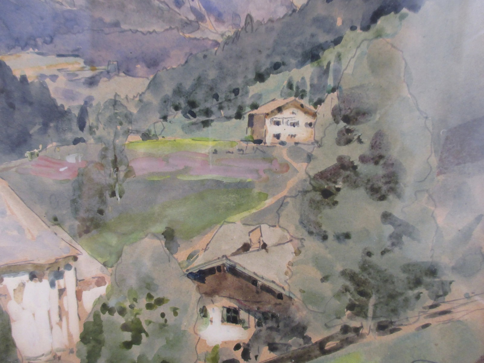 Watercolor of Maria Germ Circa Early 20th Century - 4