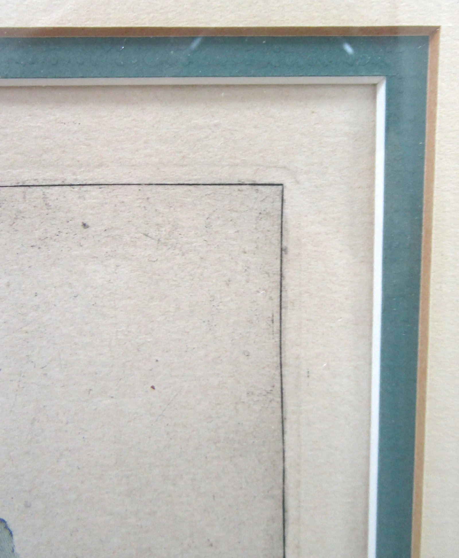 1950s Framed Musee Du Louvre Chalcographie Jacques Vauquer Vase of Flowers Etching - 3