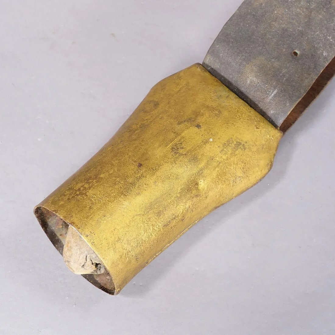 Antique Handforged Goat Bell Made in Switzerland Ca. 1900s - 5