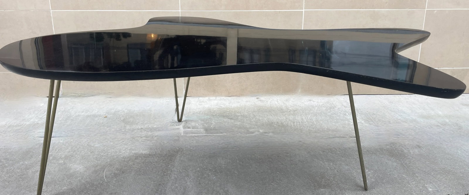 Free Form Mid Century Modern Coffee Table - 5