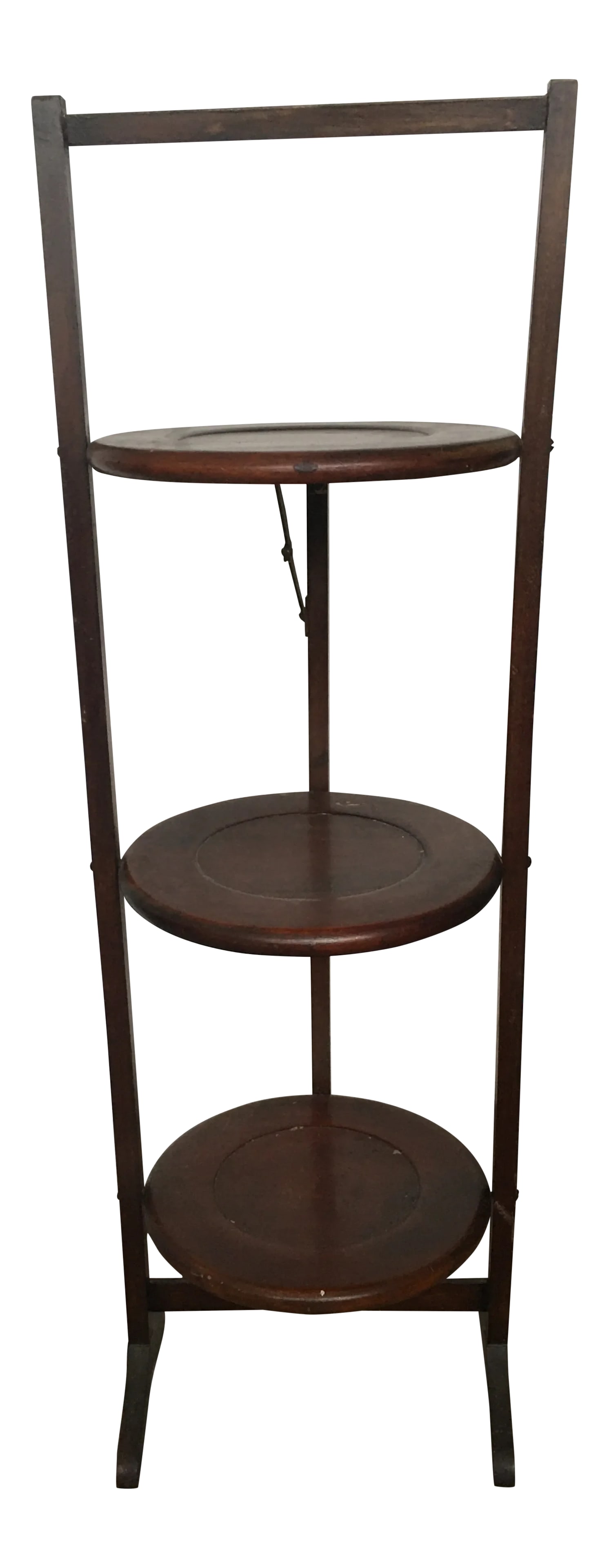 19th Century Antique English Mahogany Dessert Table (1 of 6)