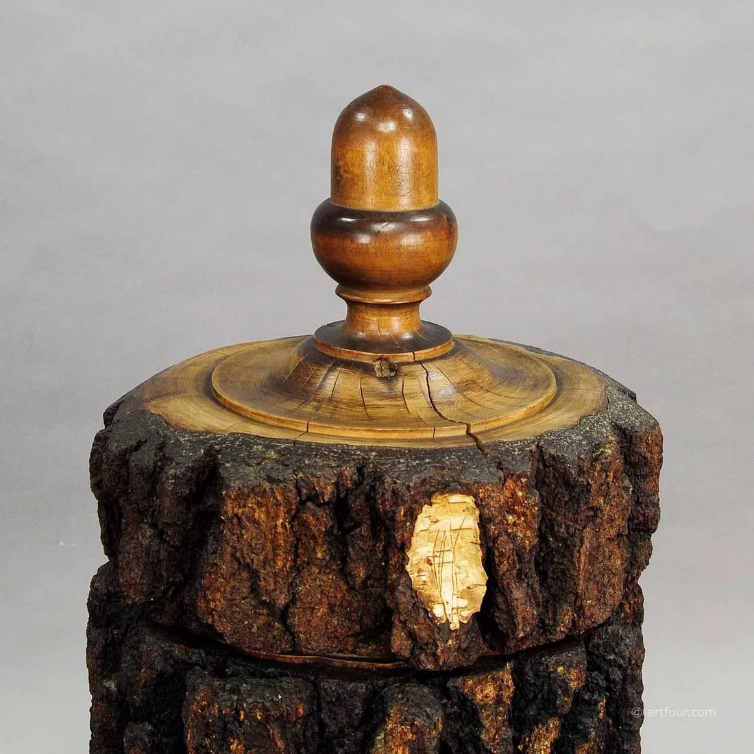 Rustic Decor Vintage Wooden Humidor - 4