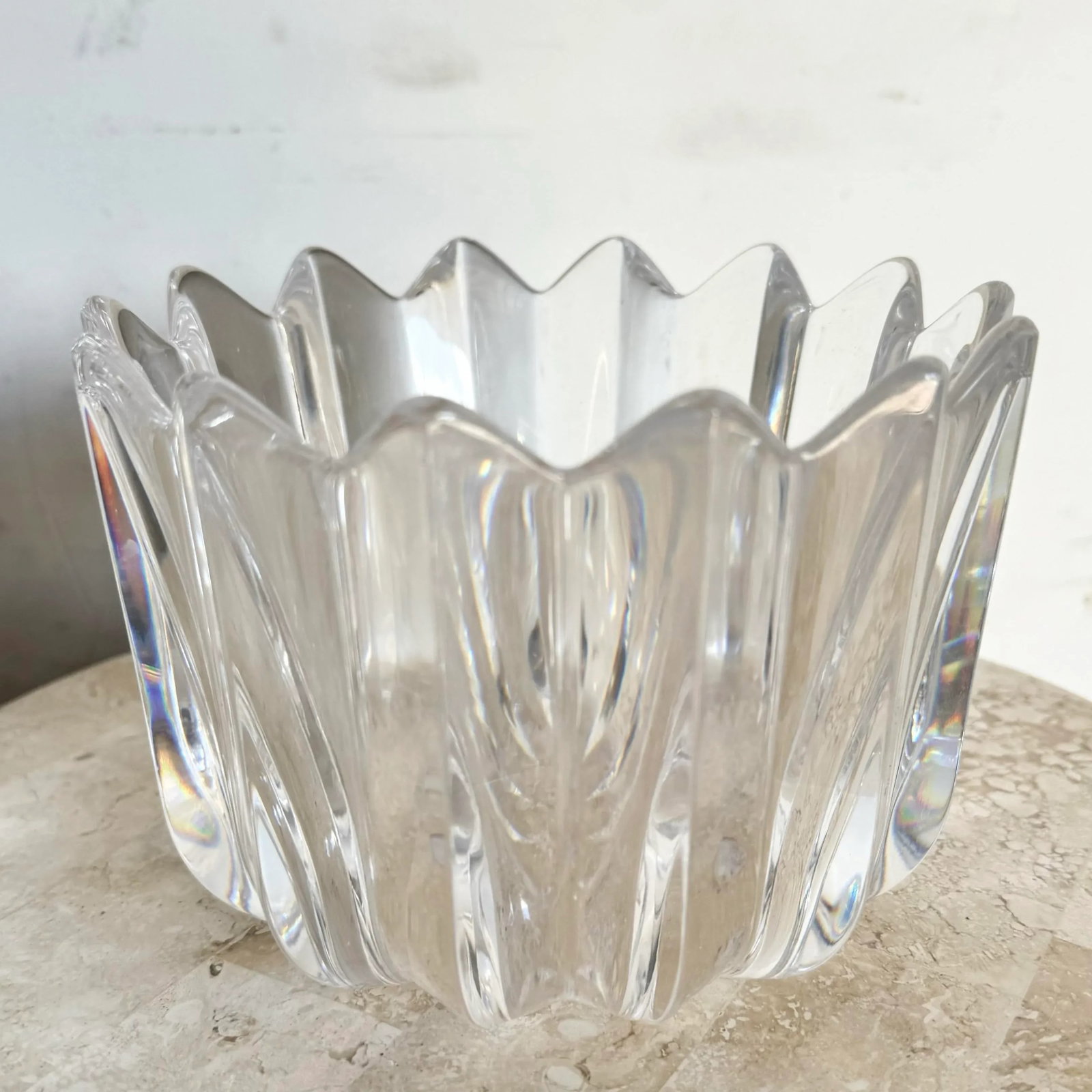 Swedish Crystal Vase, Fleur by Orrefors - 4