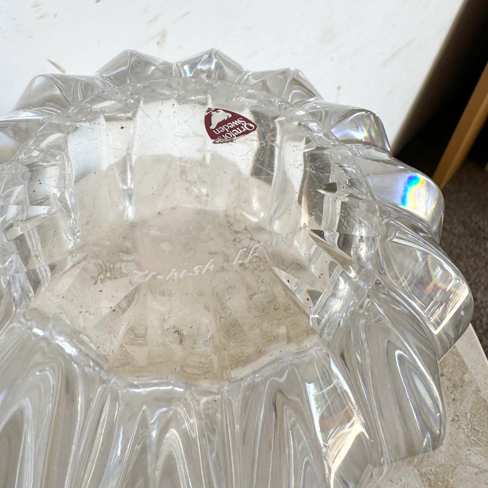 Swedish Crystal Vase, Fleur by Orrefors - 7