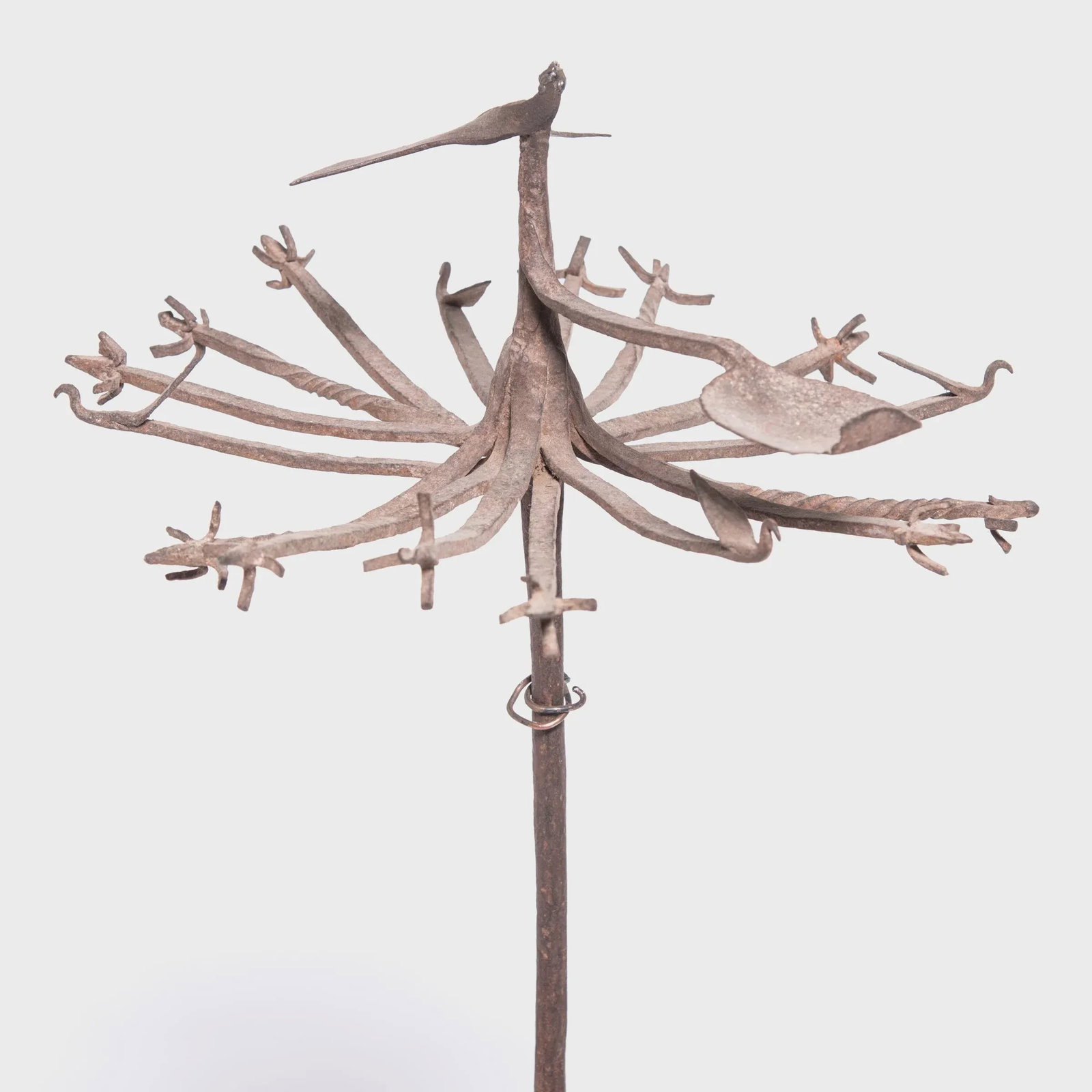 Antique Yoruba Osanyin Healing Staff - 3