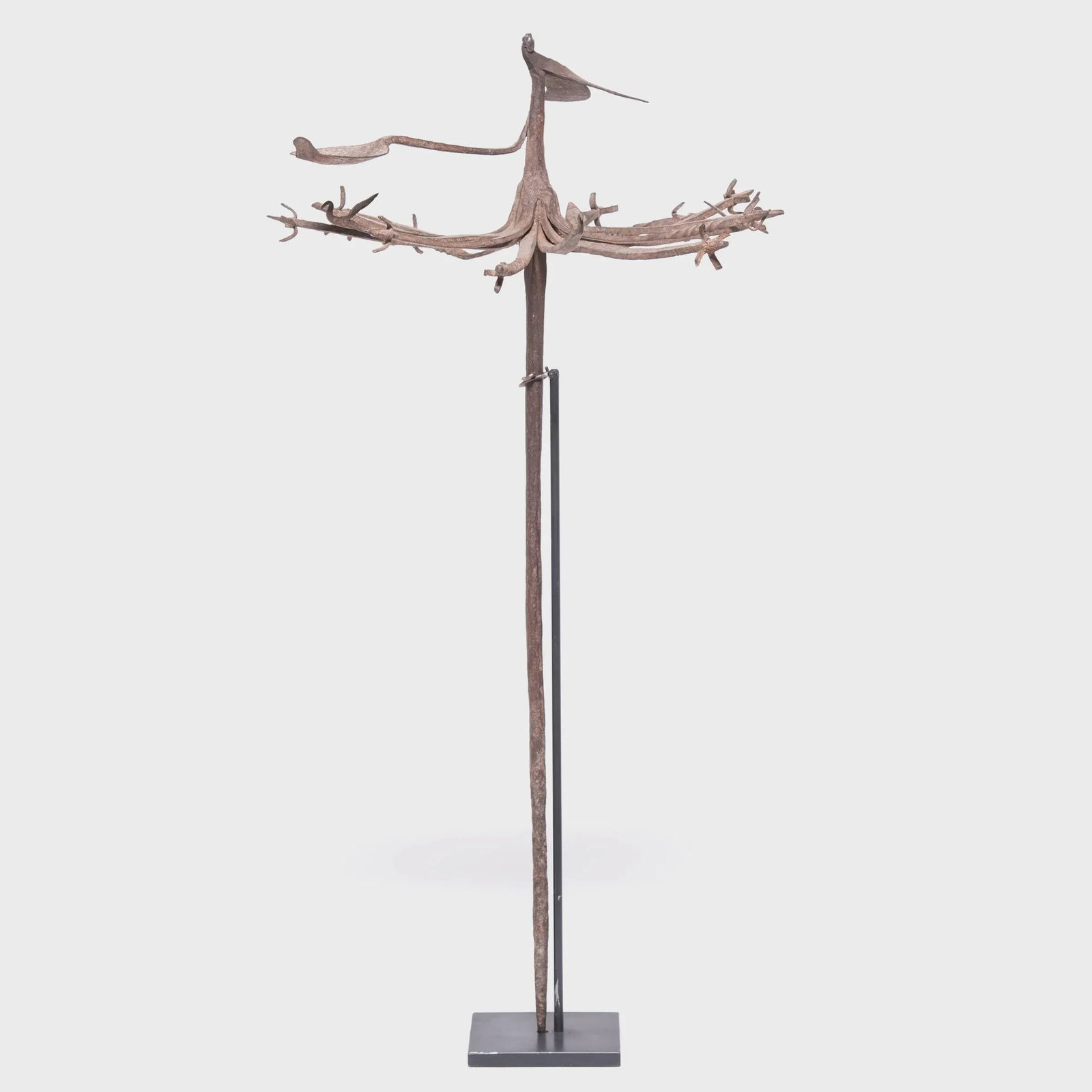Antique Yoruba Osanyin Healing Staff - 4