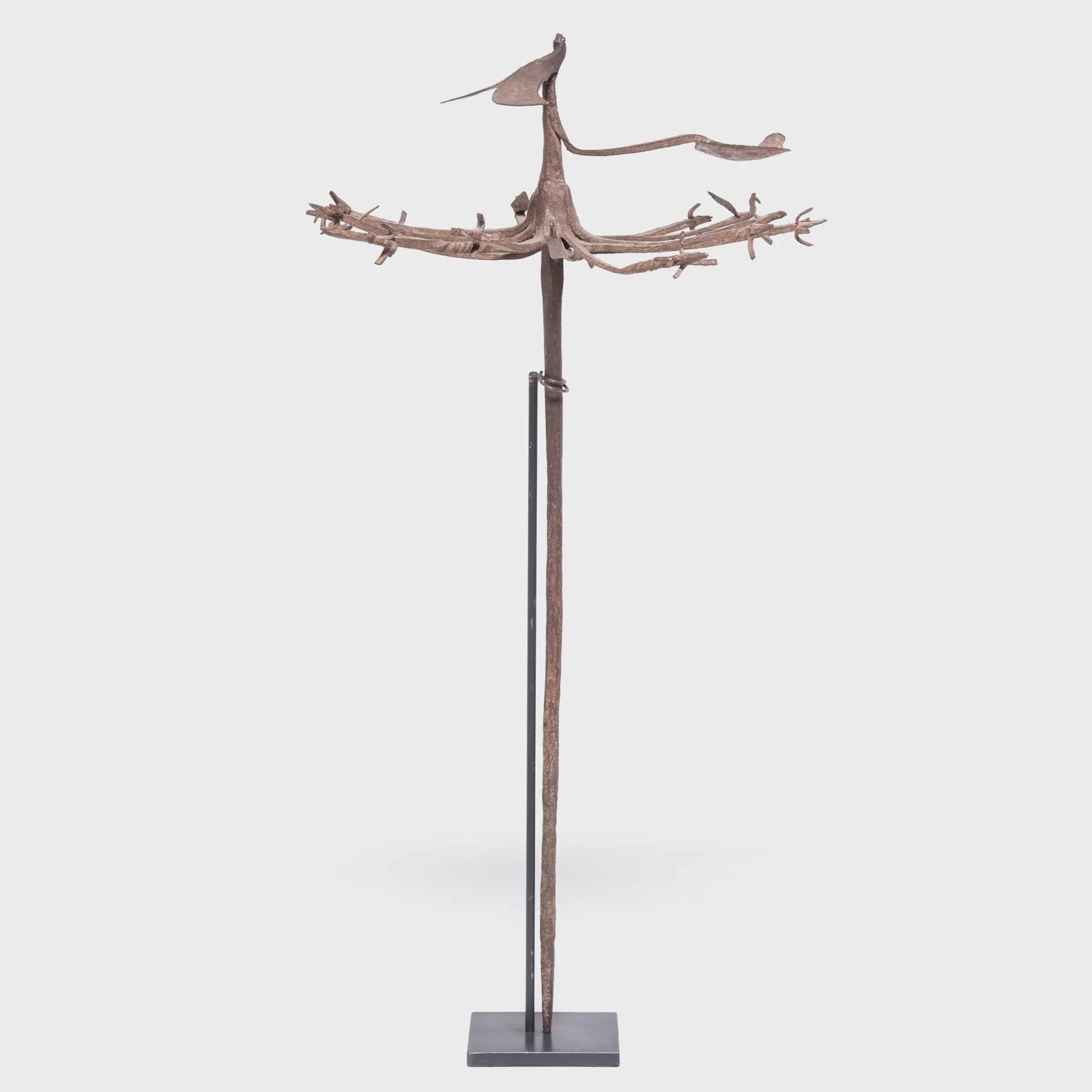 Antique Yoruba Osanyin Healing Staff - 6