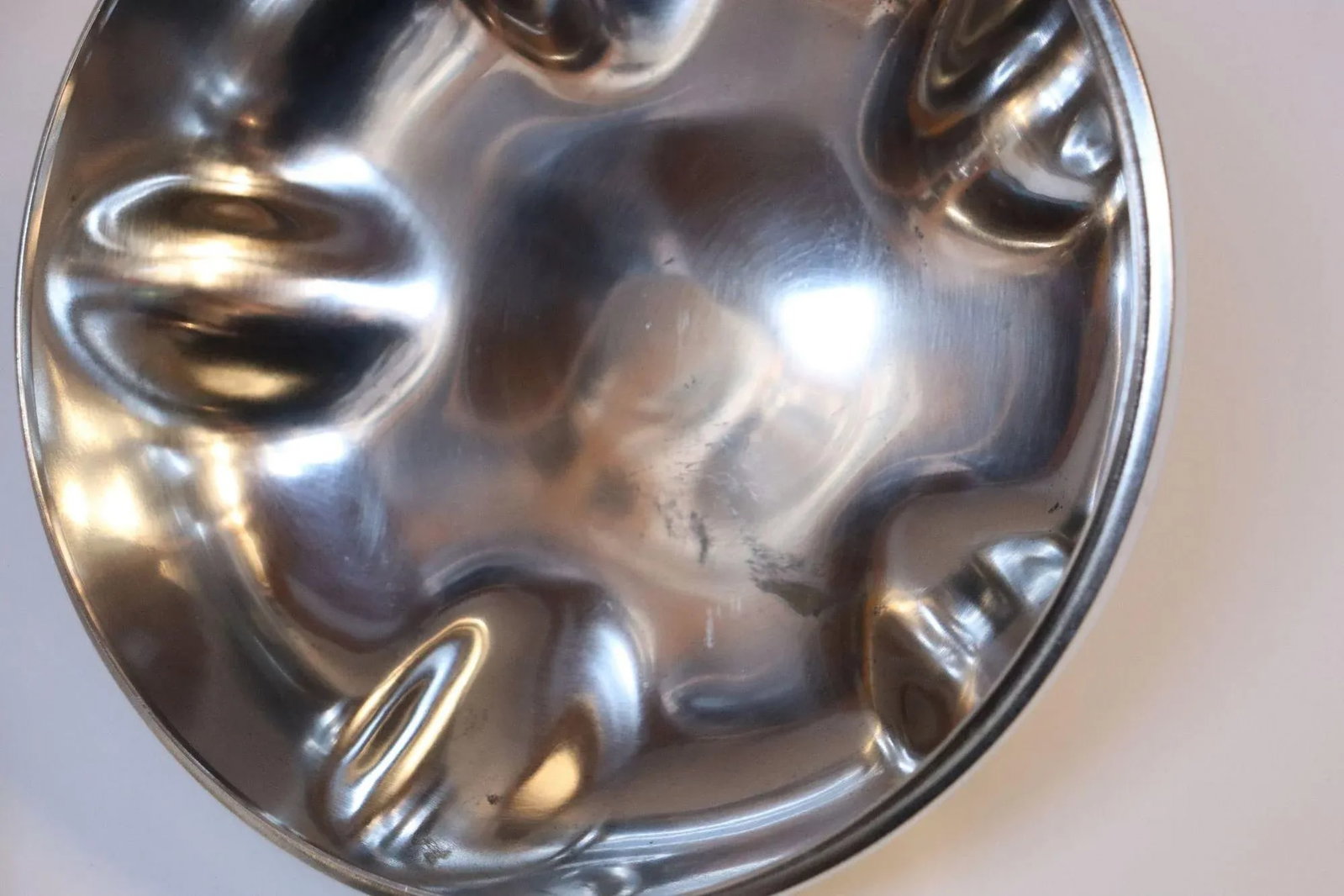 Vintage Italian Modernist Silver-Plated "Squash" Lidded Serving / Candy Dish - 12