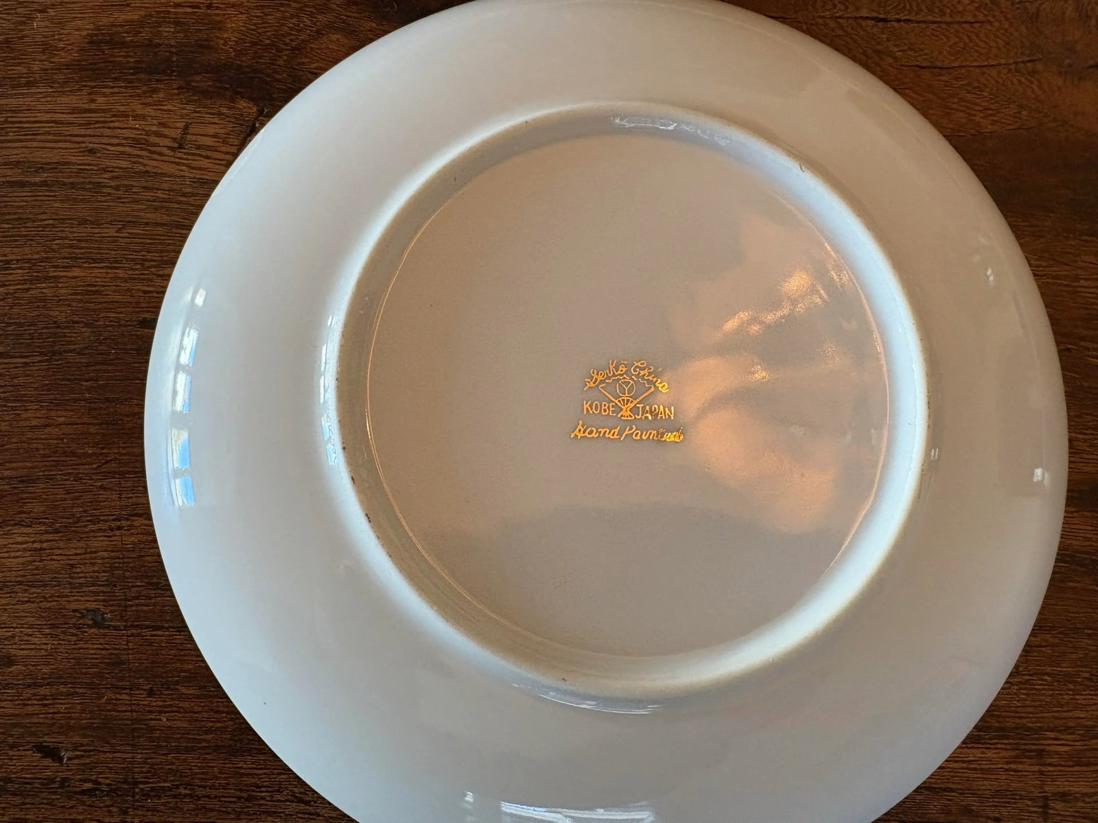 Vintage 72 Piece Dinnerware Set Featuring Hand-Painted Gilded Cherry Blossoms by Soko China - 5