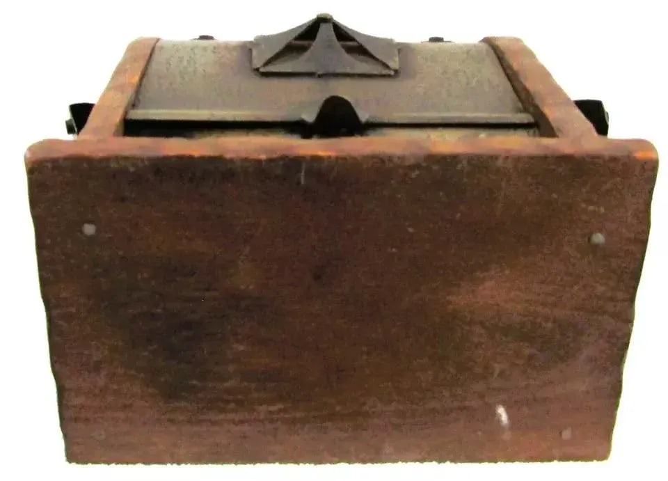 French Arts & Crafts Wine Cave Bottle Holder With Decorative Metal Work, Circa 1920s - 11