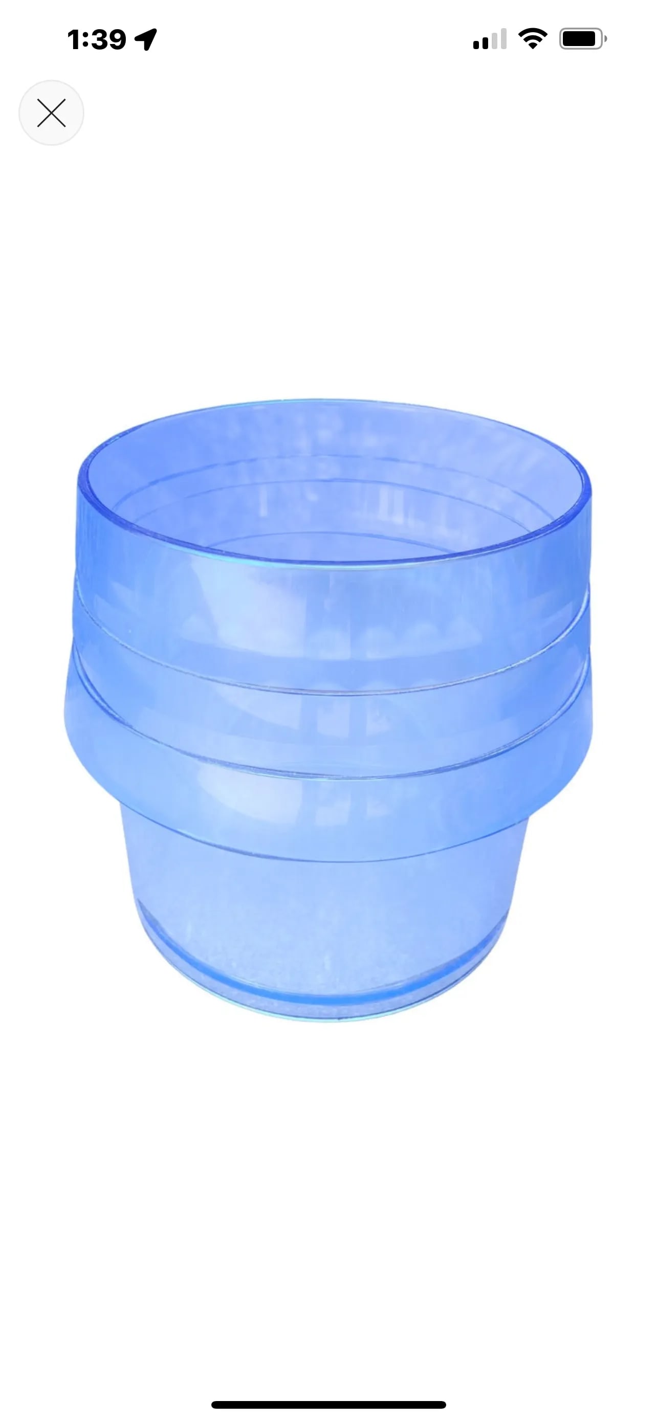1960s Italian Modern Acrylic Ice Bucket or Wine Cooler - 12