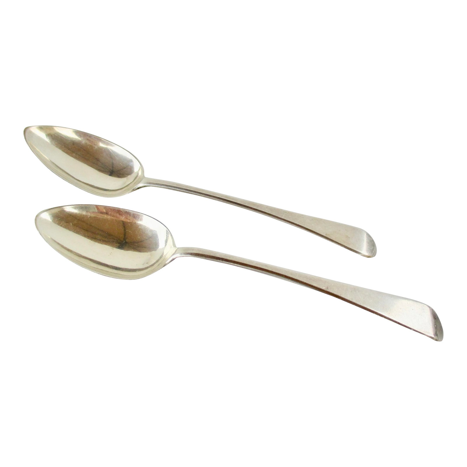 Sterling Silver George IV Spoons - A Pair of 2 (1 of 4)