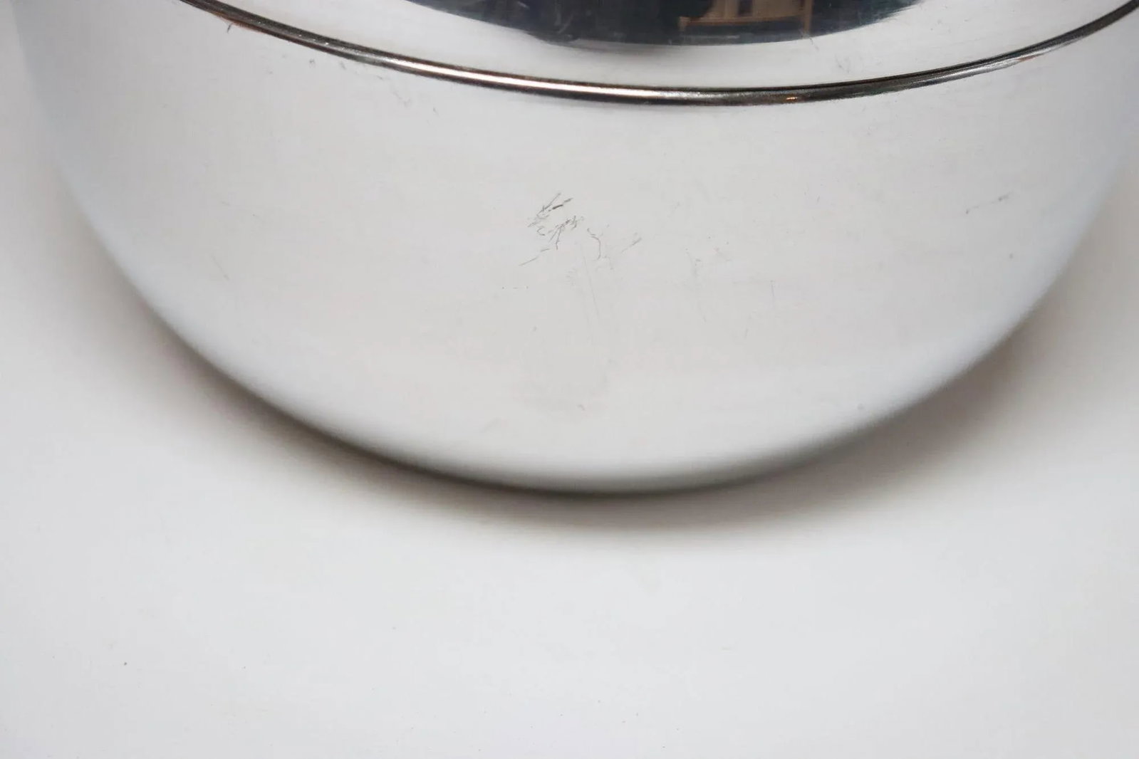 Italian Modernist Polished Aluminum "Pear" Ice Bucket - 10