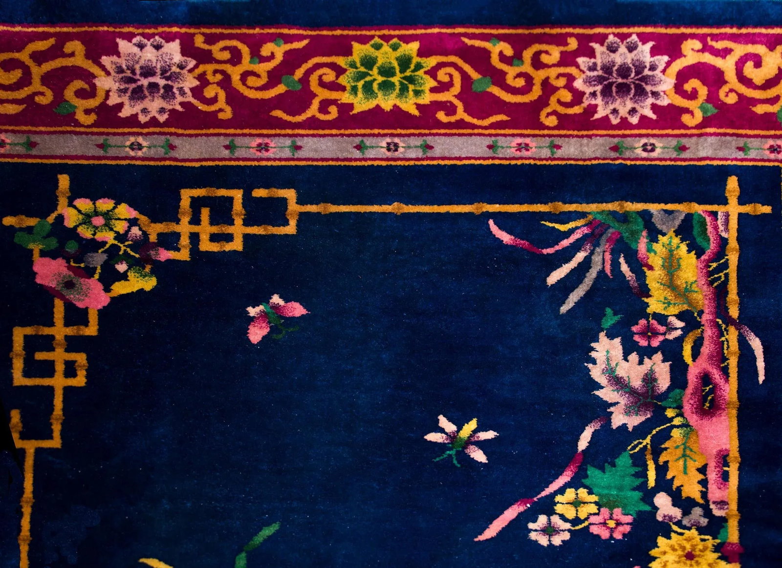 Early 20th Century Chinese Art Deco Rug - 2