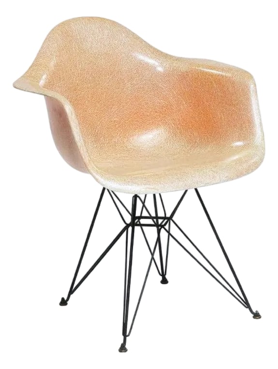 Charles & Ray Eames Dar Eiffel Rope Edge Chair, 1st Generation, 1950 (1 of 10)