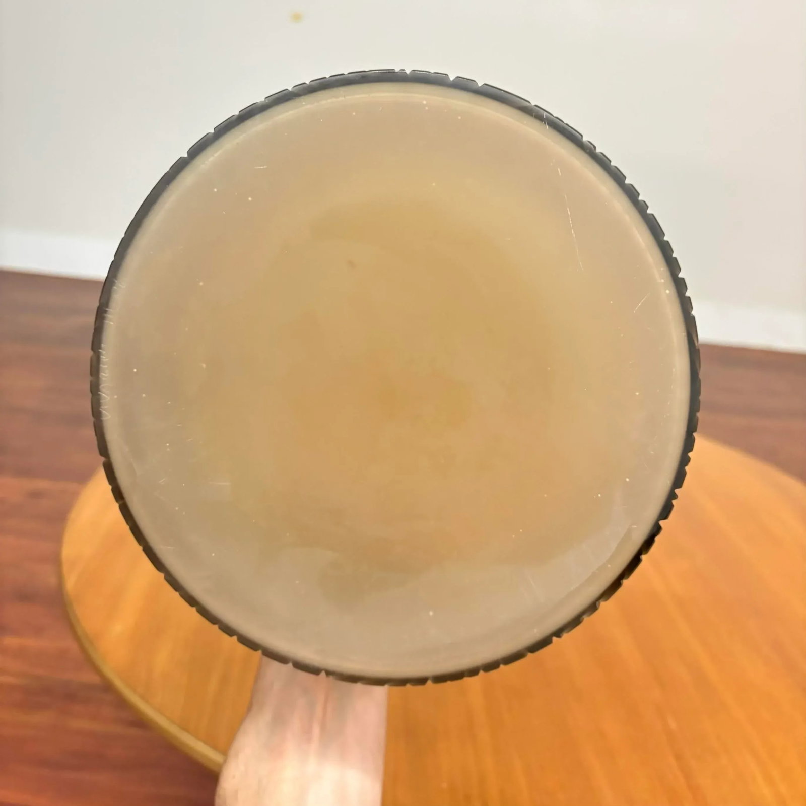 Etched Glass Modernist Ice Bucket Signed Vivarini - 9