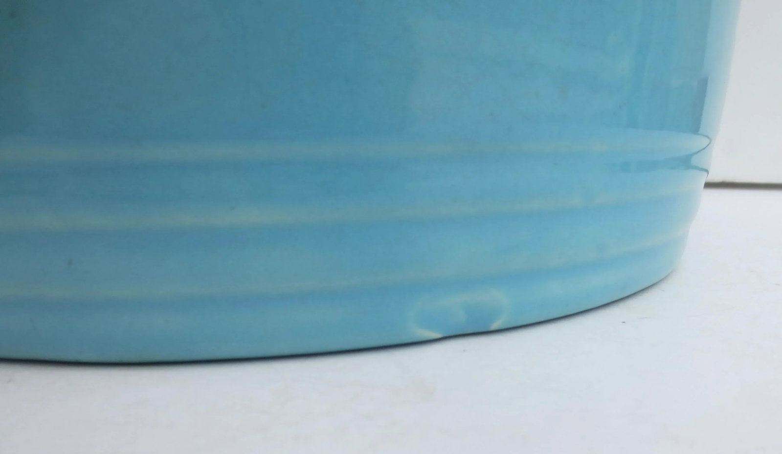 Turquoise 1980s Japanese Ceramic Hibachi - 9
